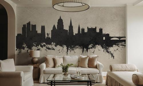 Nottingham England Skyline Concrete