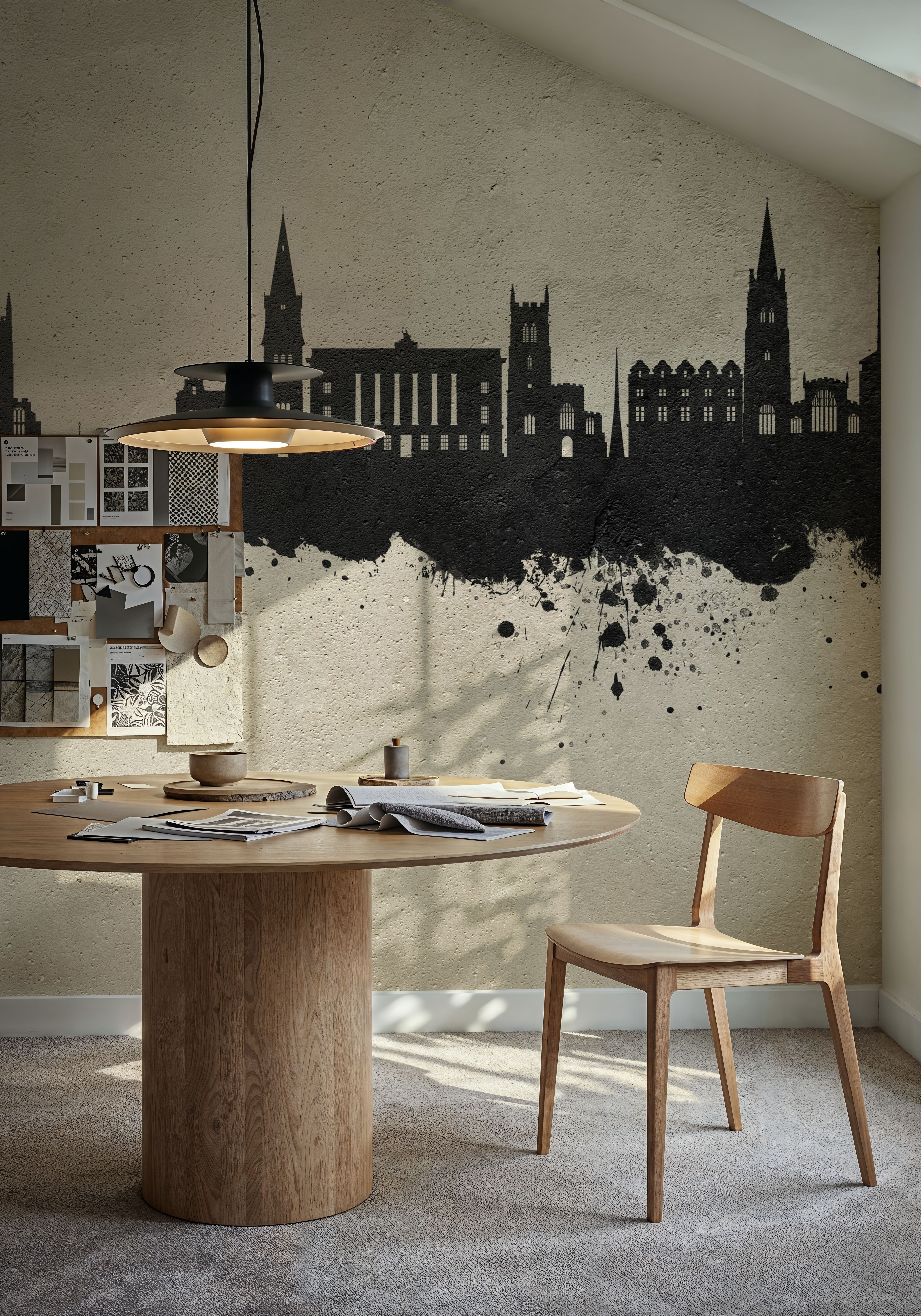 Stamford England Skyline Concrete