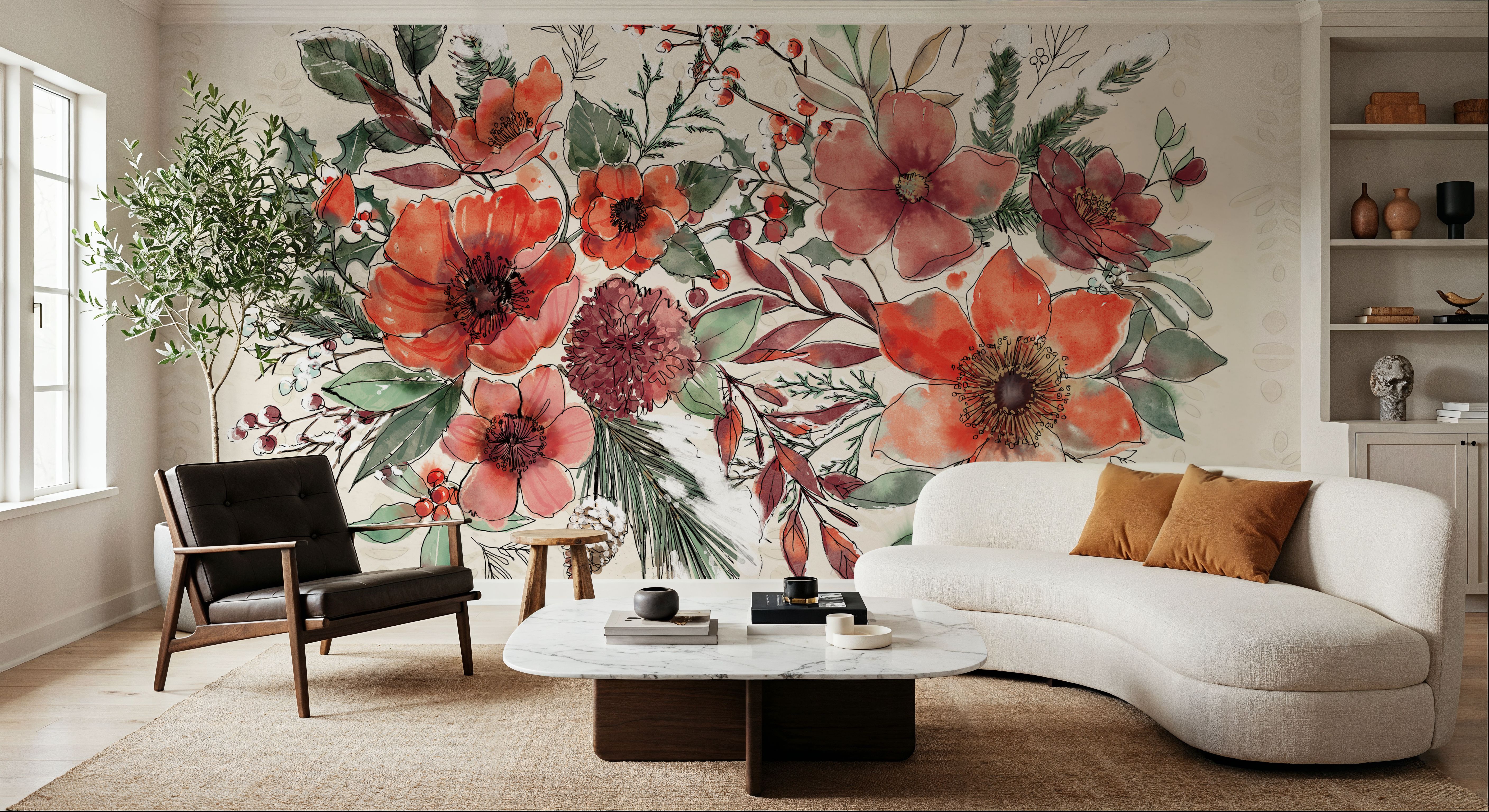 Festive Blooms I