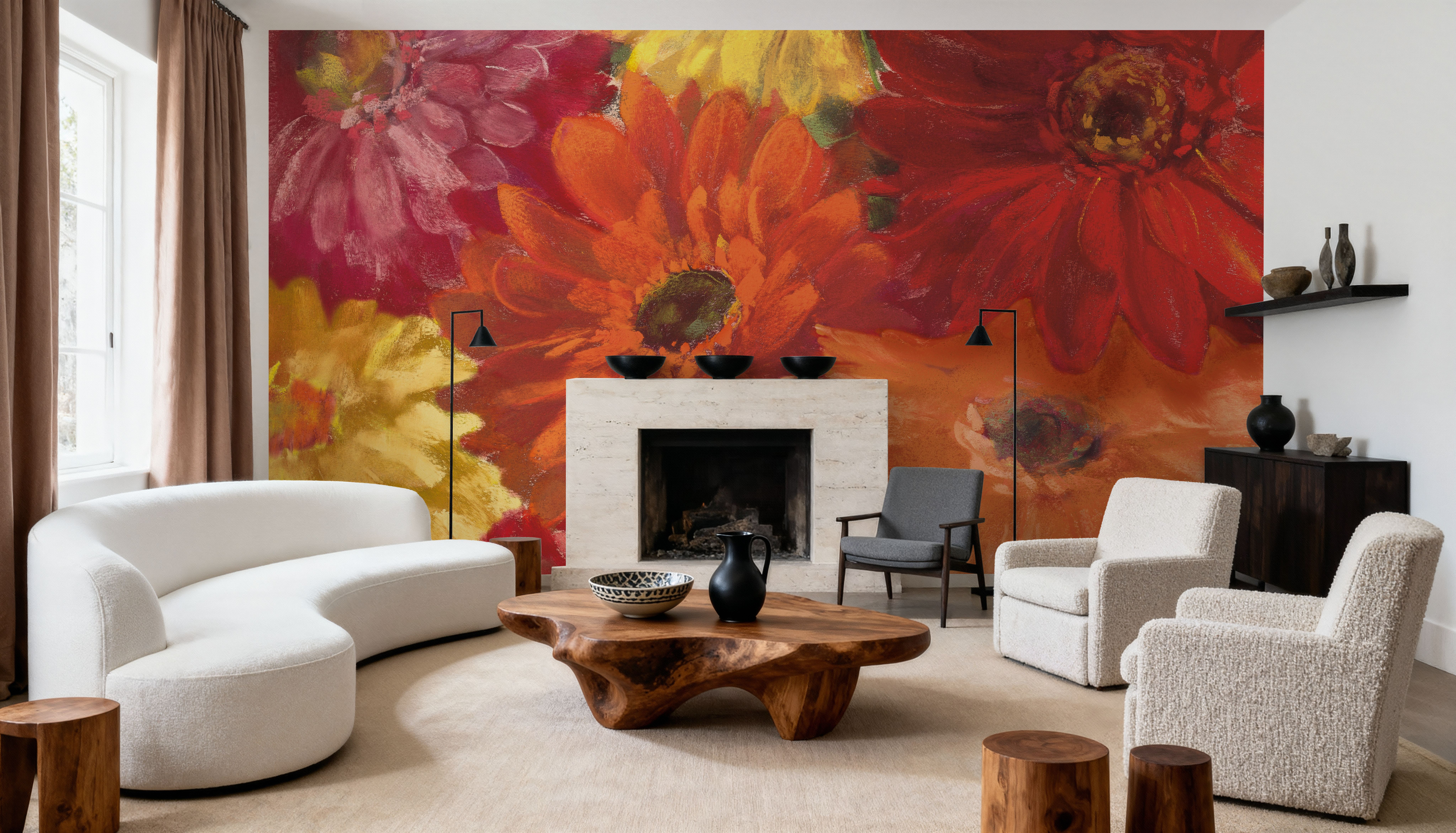 Bountiful Gerberas Square I