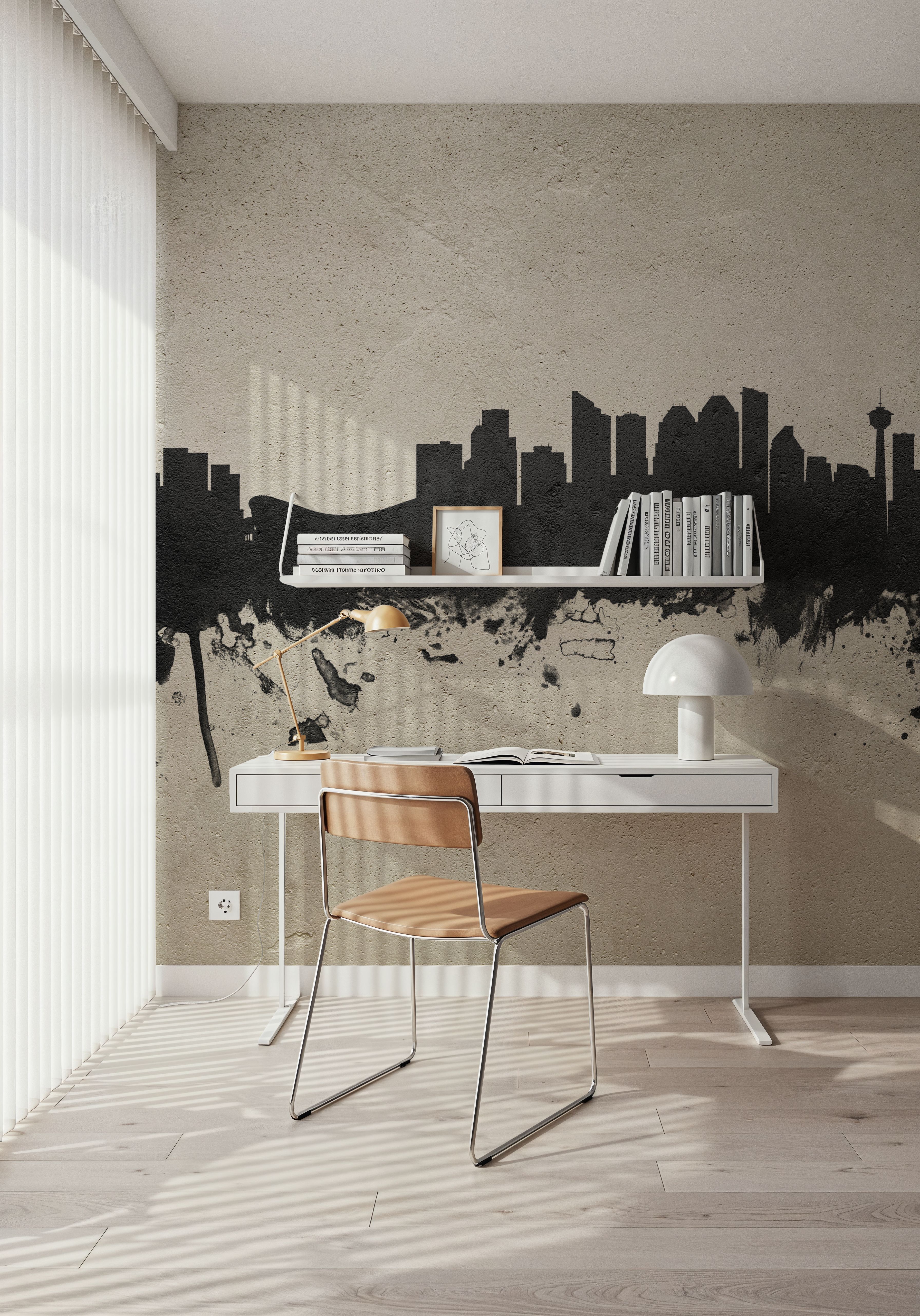 Calgary Canada Skyline Concrete