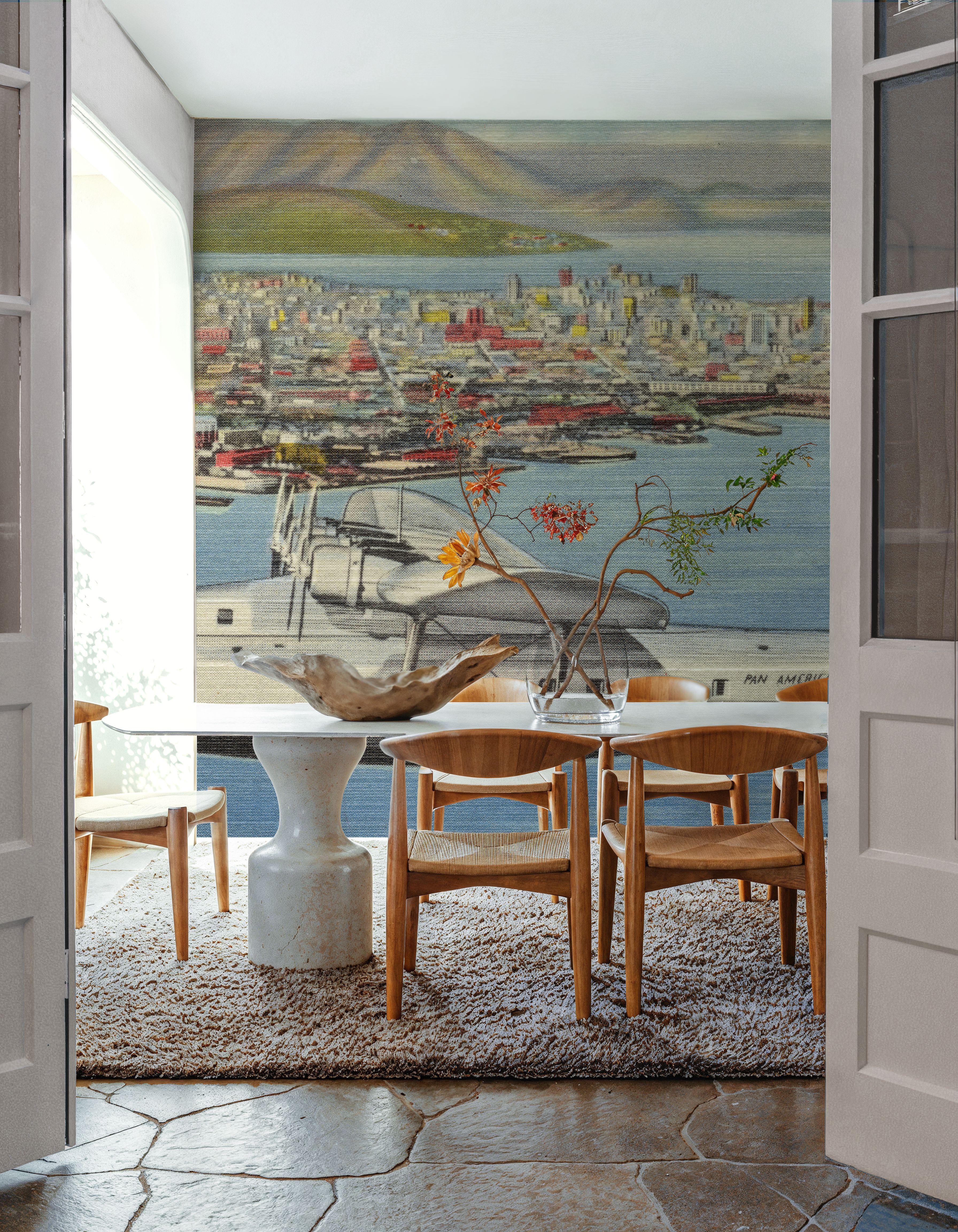 Greetings from PanAm - Screenprint Postcard