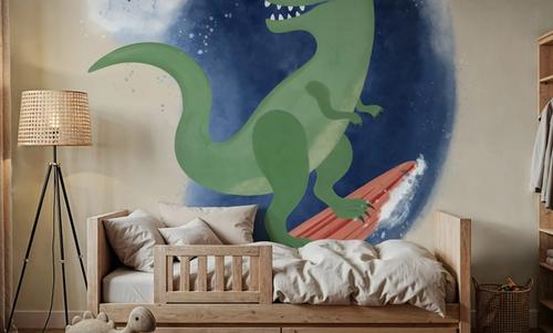 Surfing T-Rex