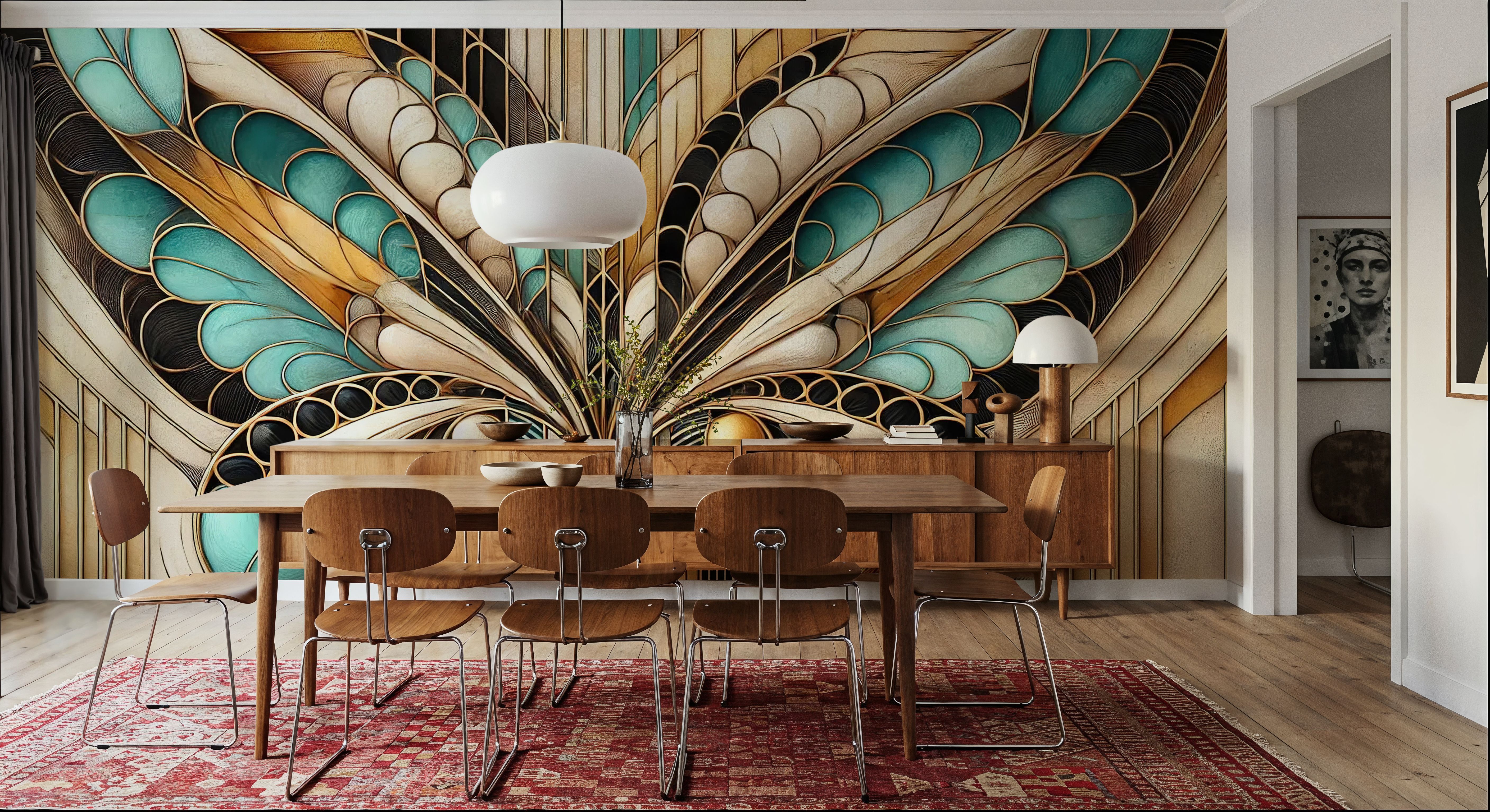 Art Deco Butterfly Wings