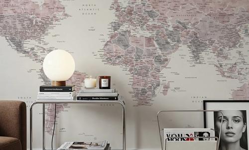World Map Cities - Madelia