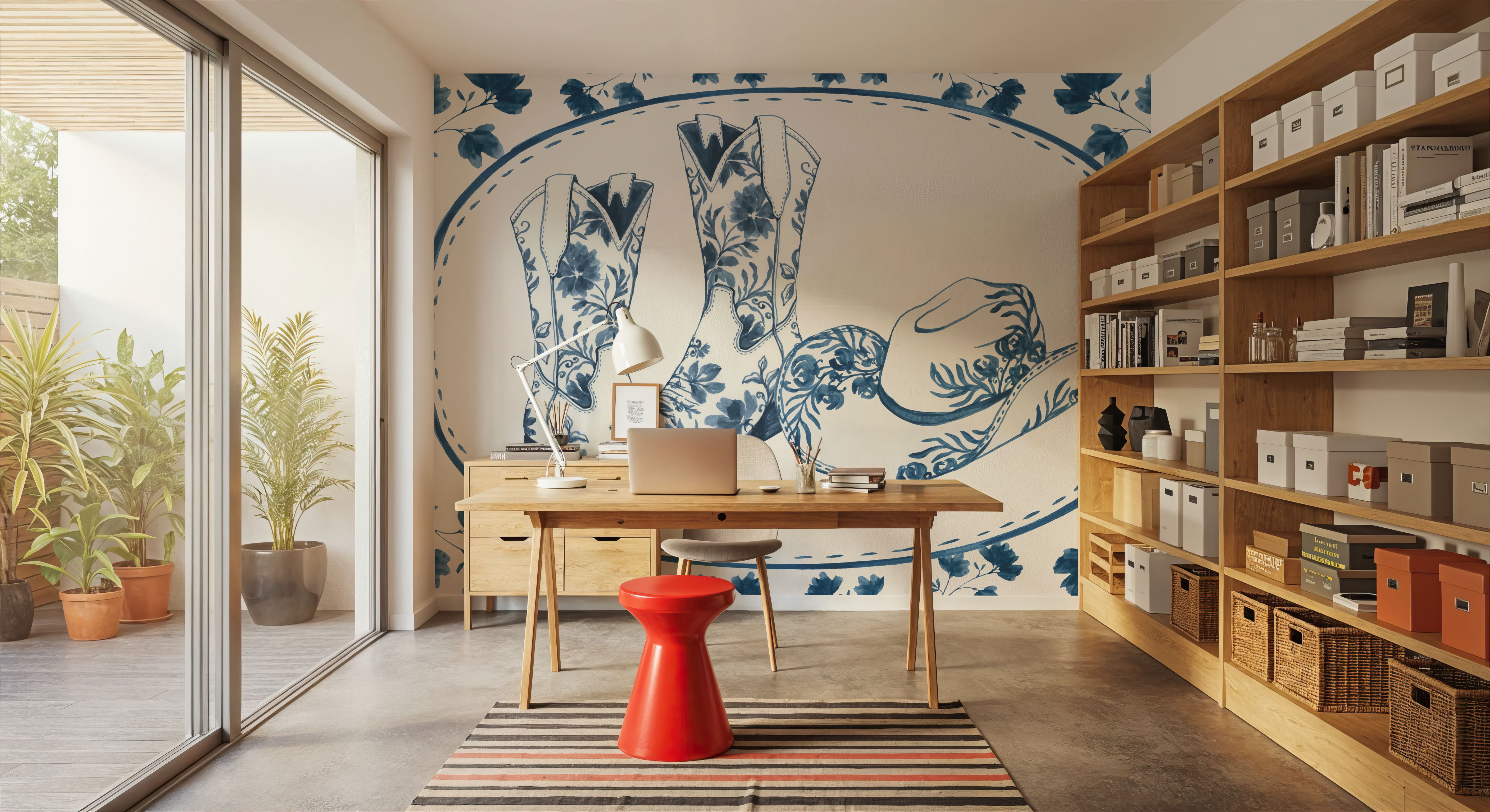Chinoiserie Cowgirl V