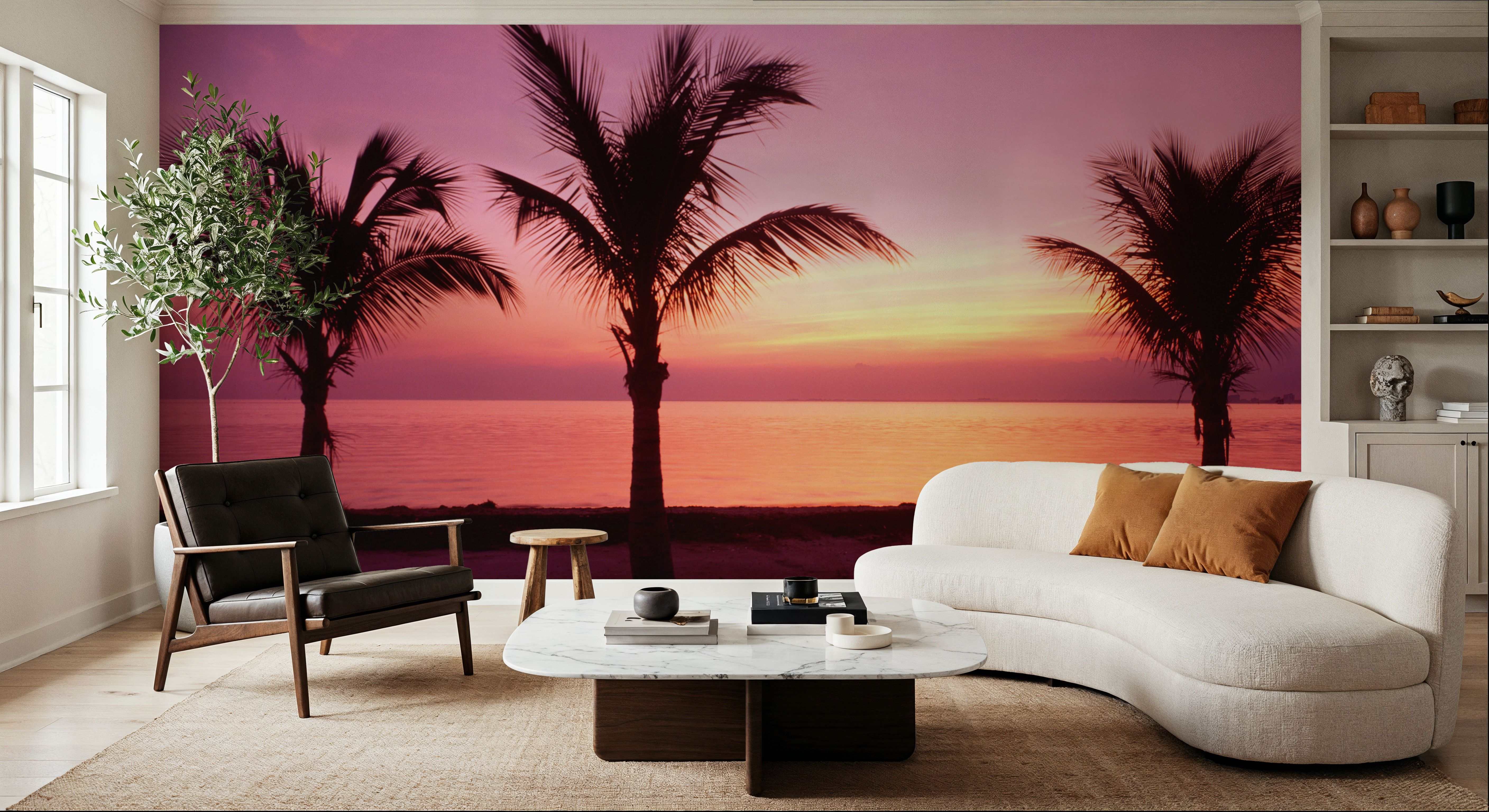 Tropical Twilight Silhouette