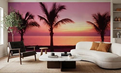 Tropical Twilight Silhouette