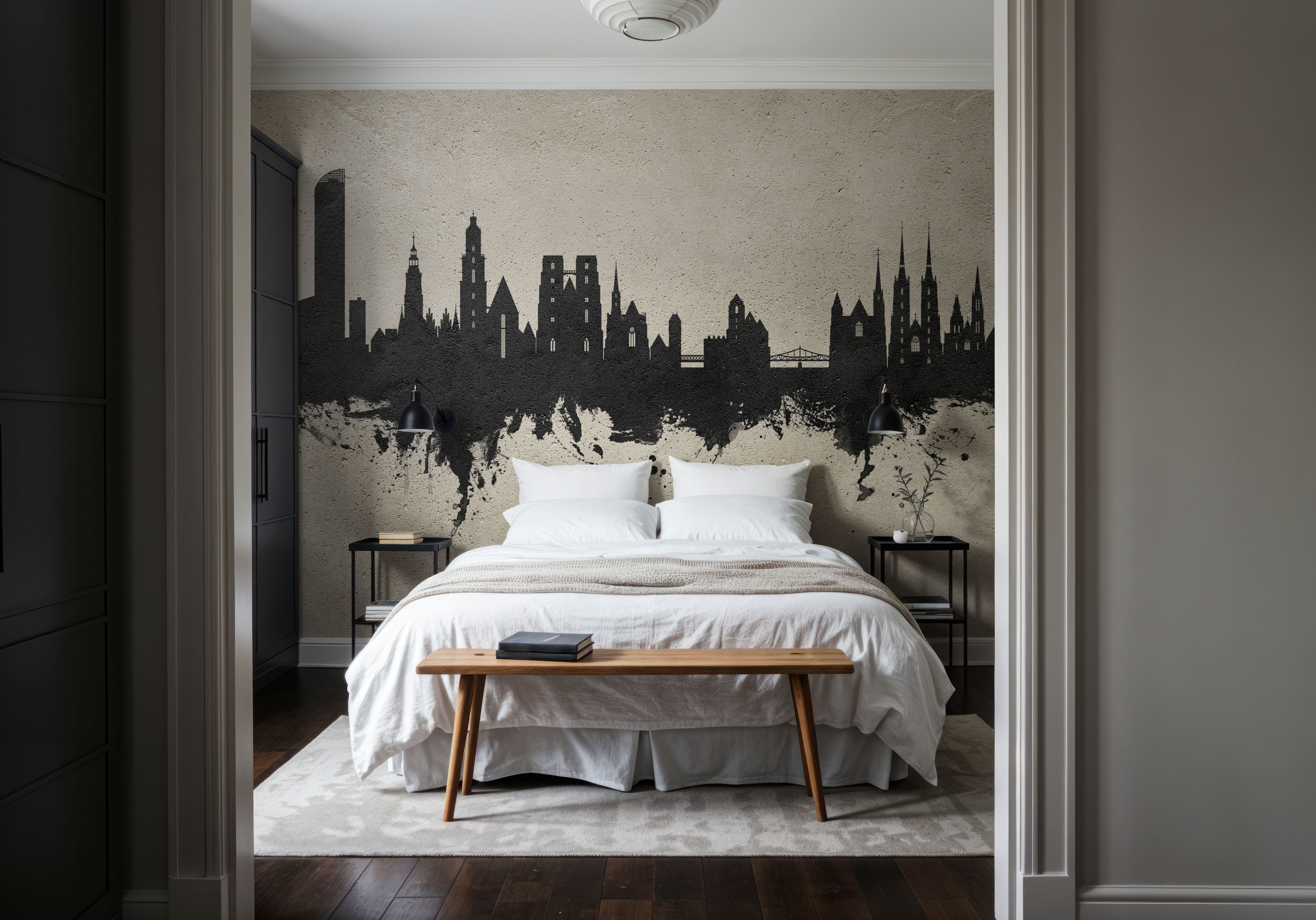 Wroclaw Poland Skyline Concrete