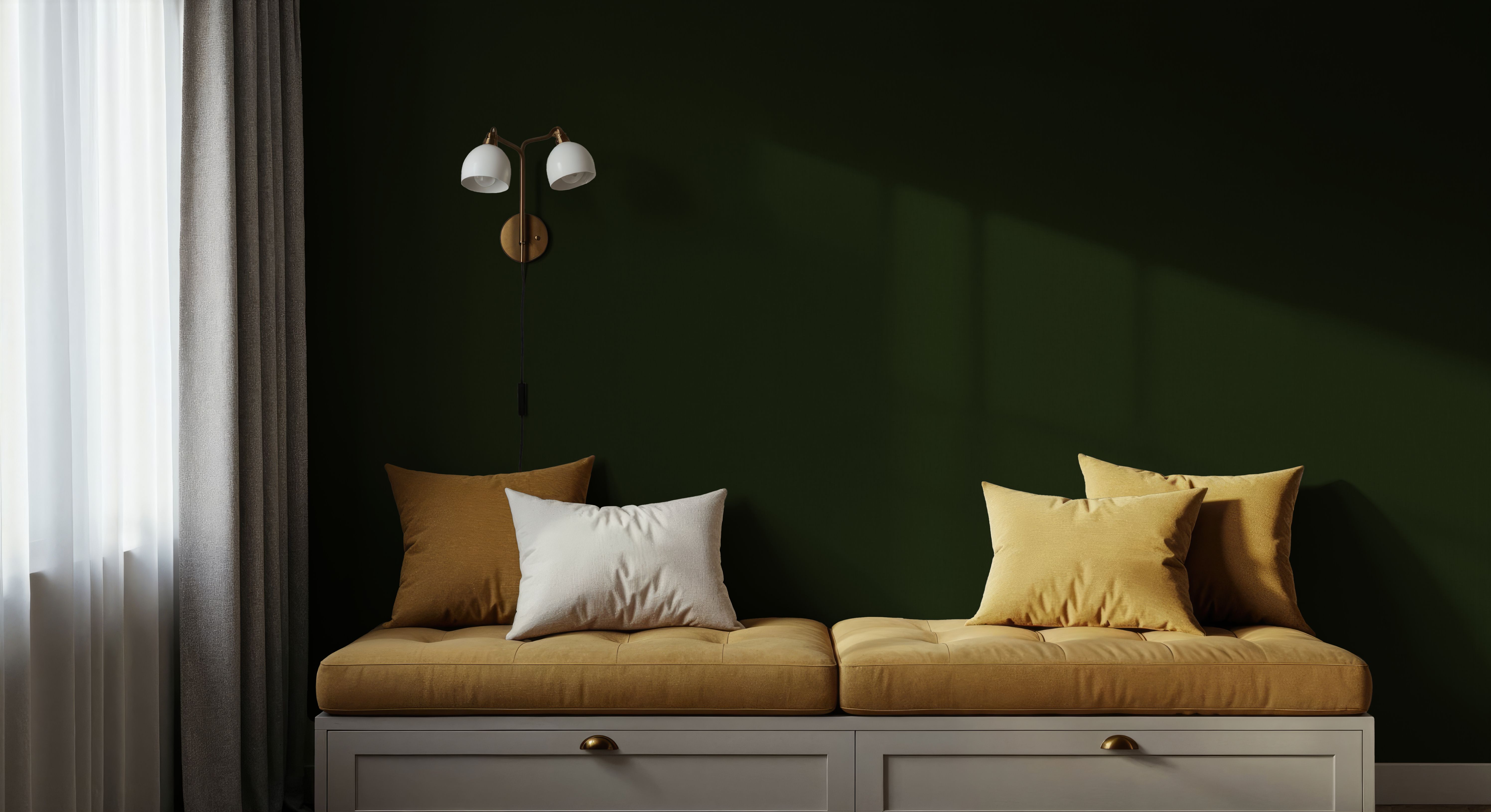 Linen Mist Bright Collection, Grass Green