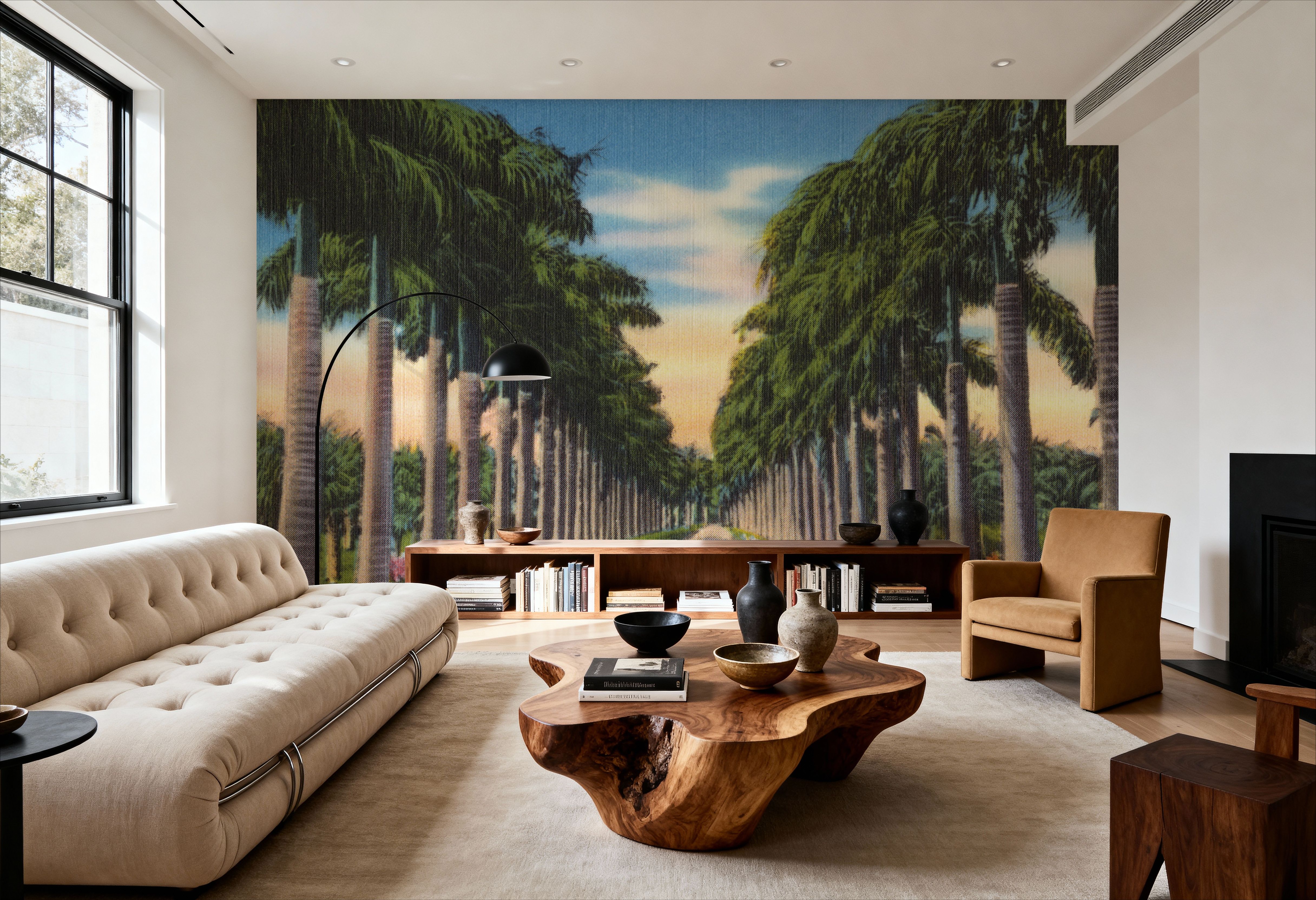 Greetings from Royal Palms - Screenprint Postcard