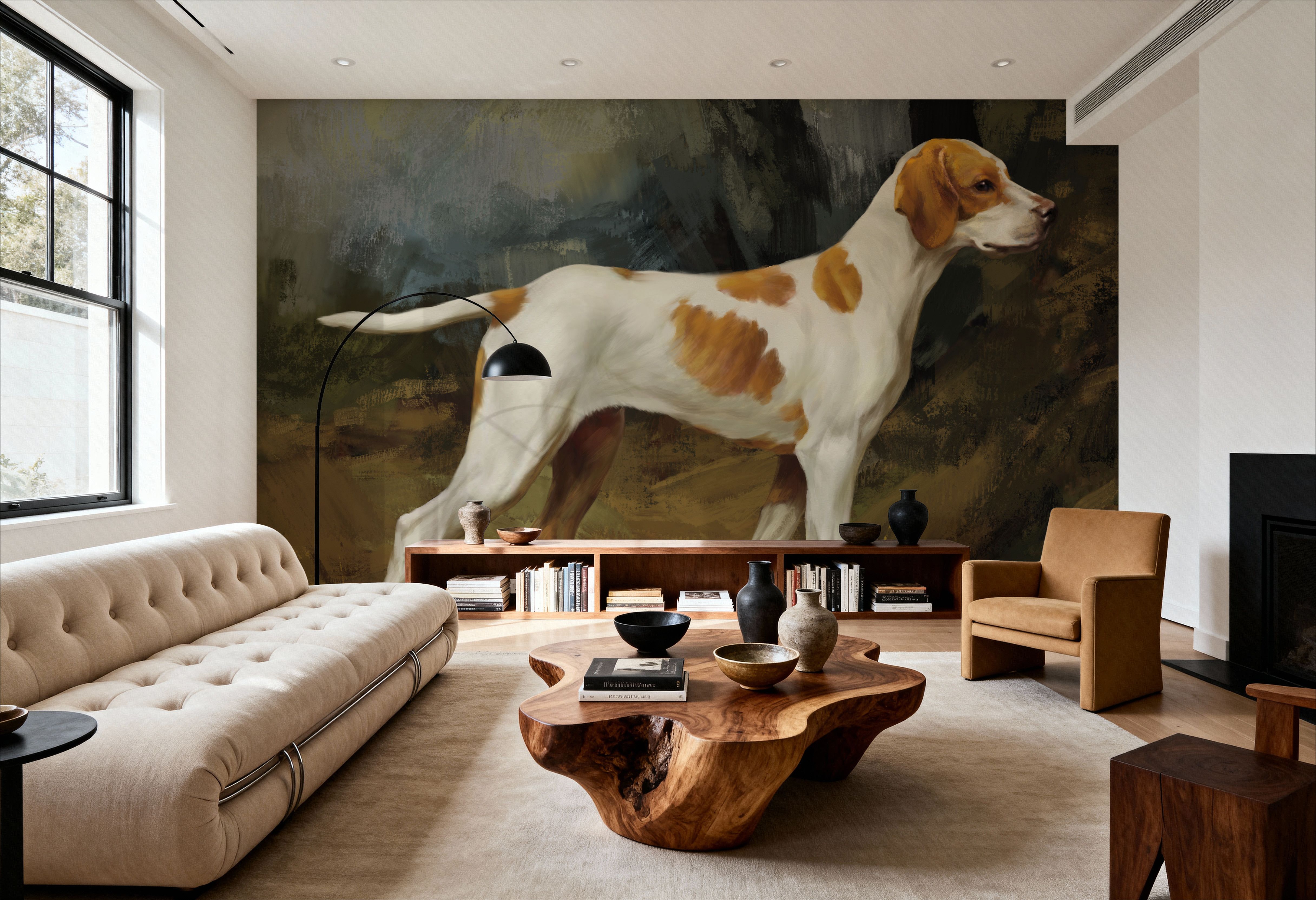 Hunting Dog Portrait