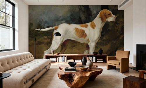 Hunting Dog Portrait