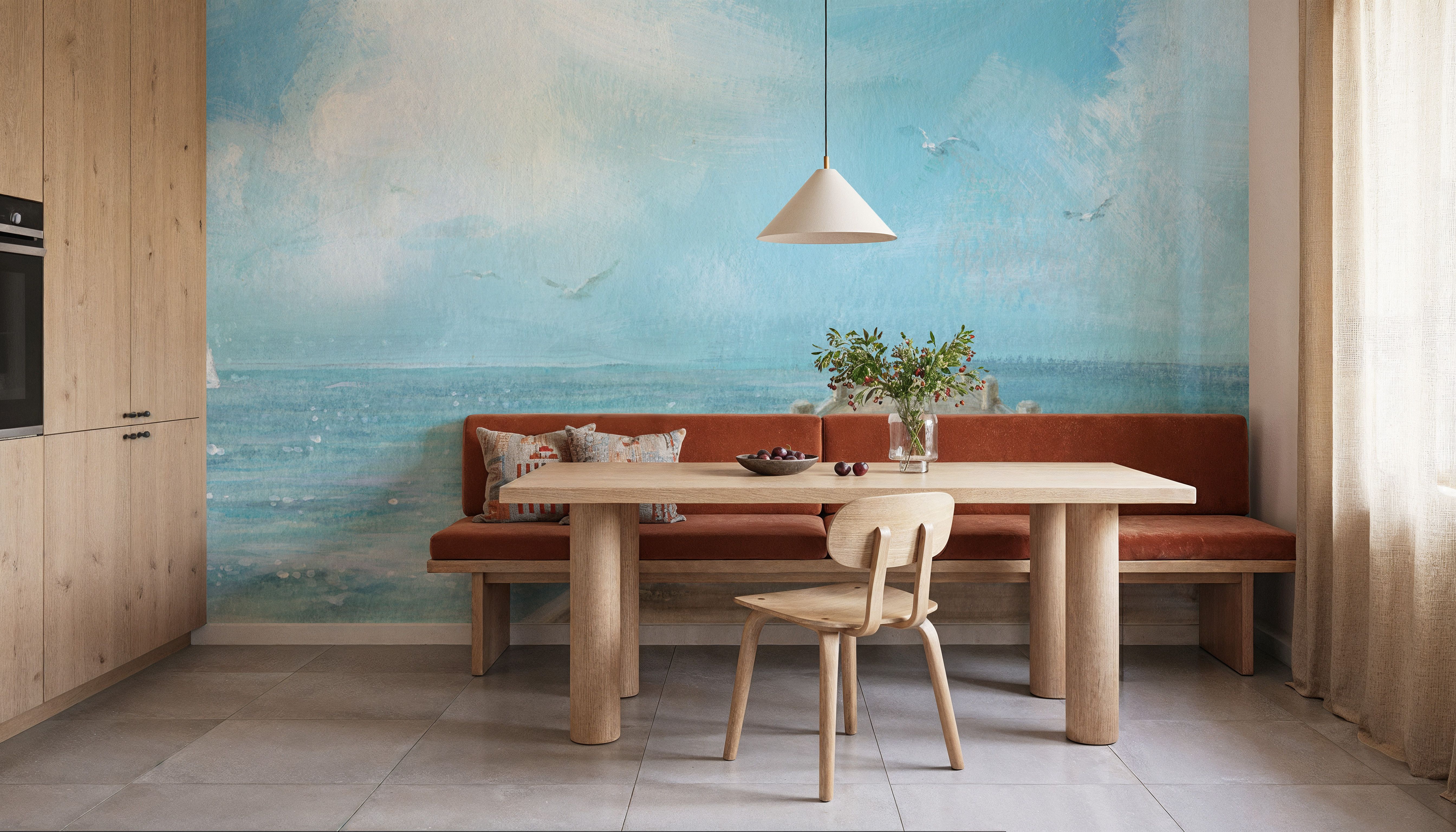 Summer Dock, Wallpaper