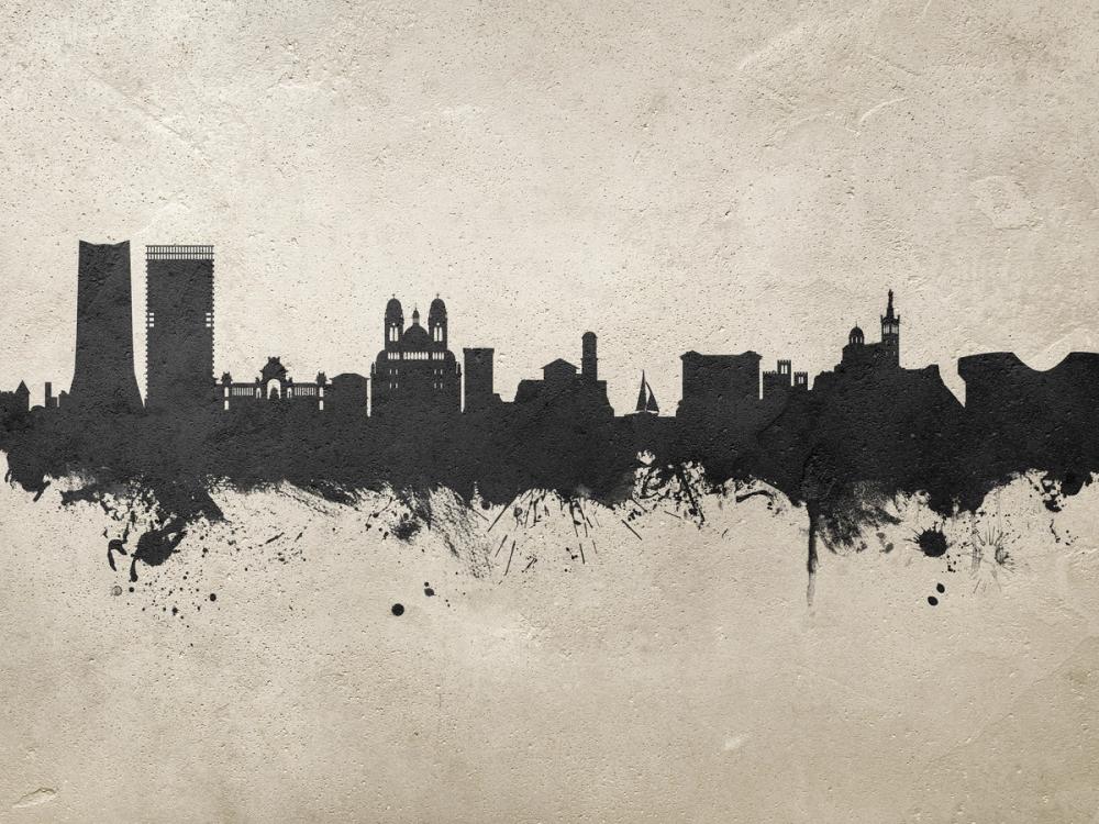 Marseille France Skyline Concrete