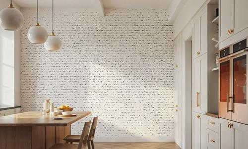 Vertical Distressed Dots