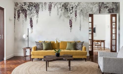 Gentle Wisteria Garden Purple