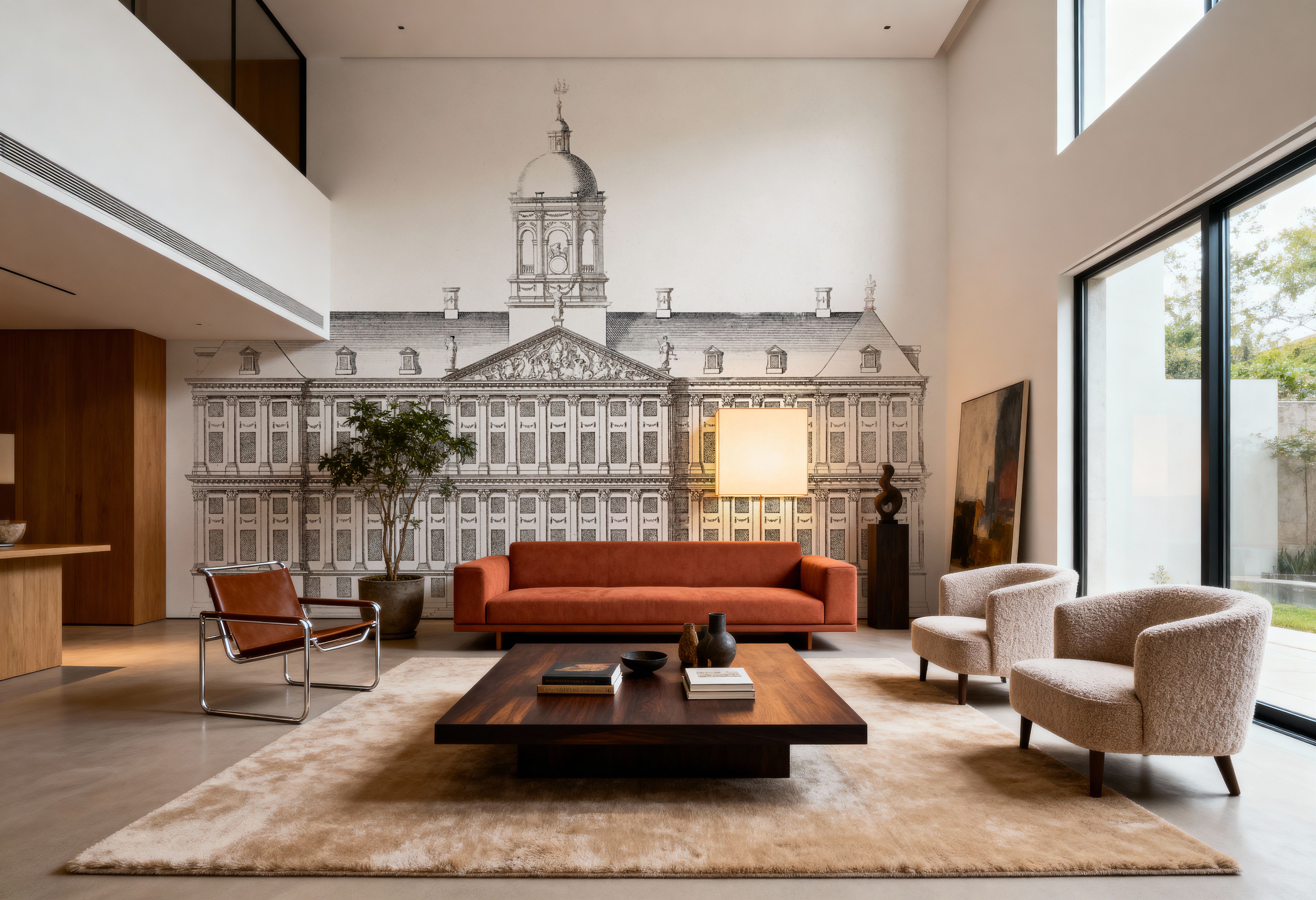 The City Hall In Amsterdam, Front, Wallpaper