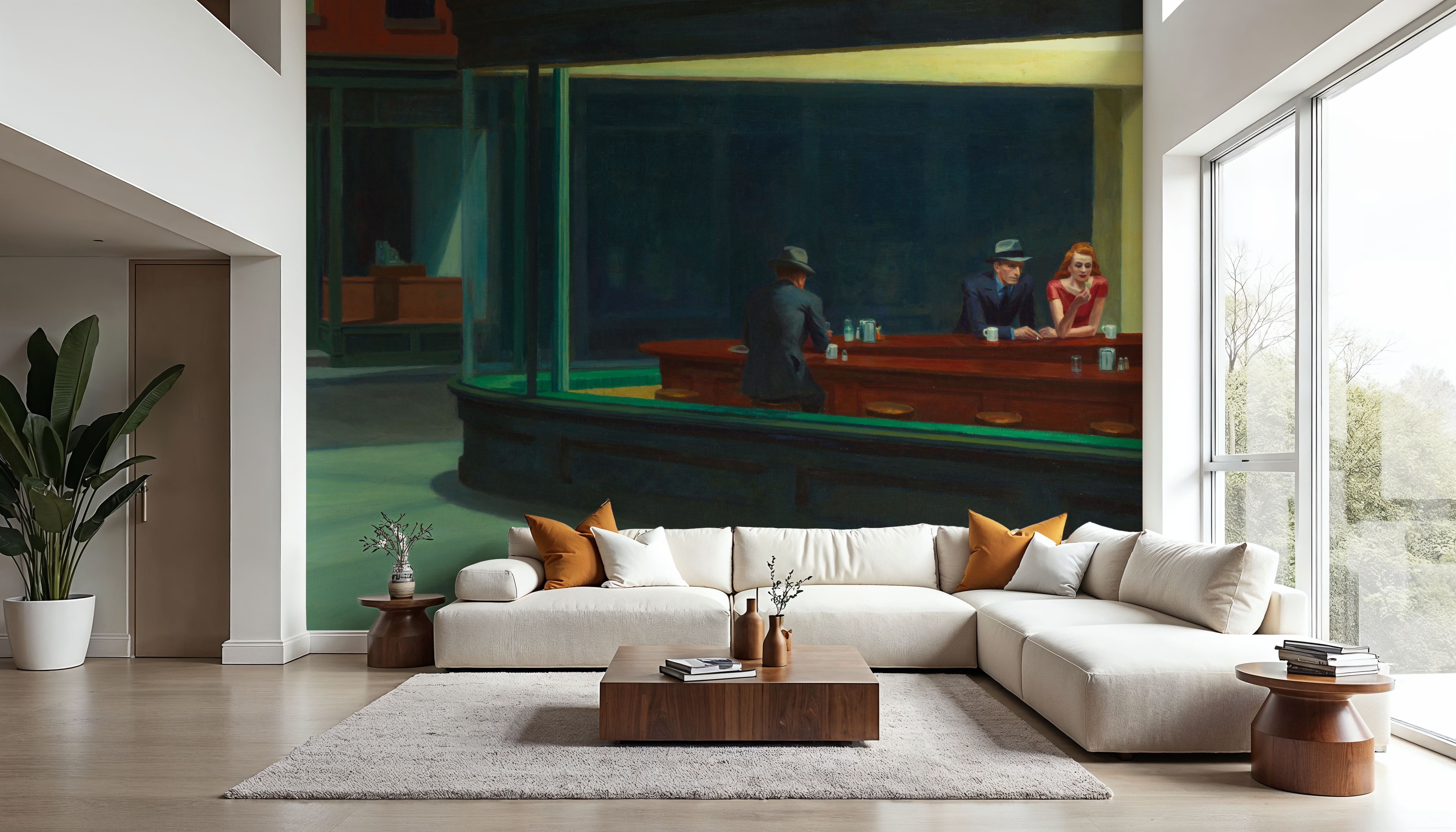 Nighthawks , Tapeten