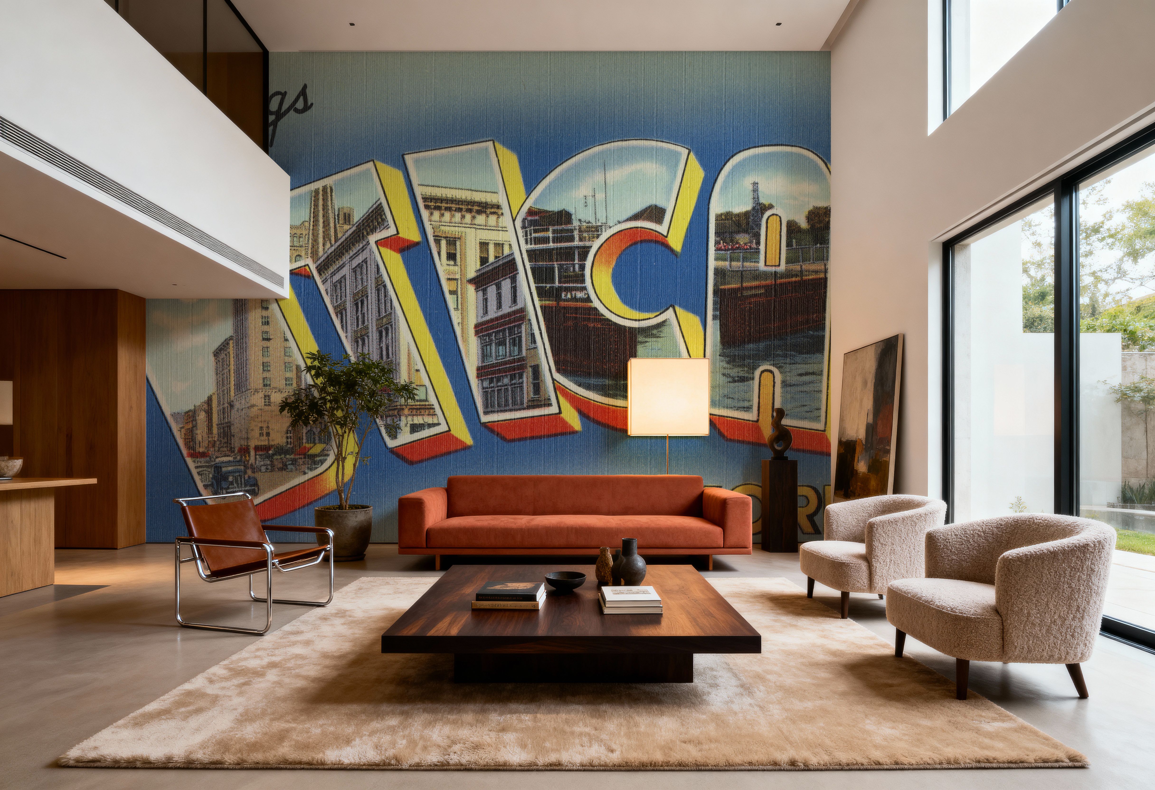 Greetings from Utica - Screenprint Postcard