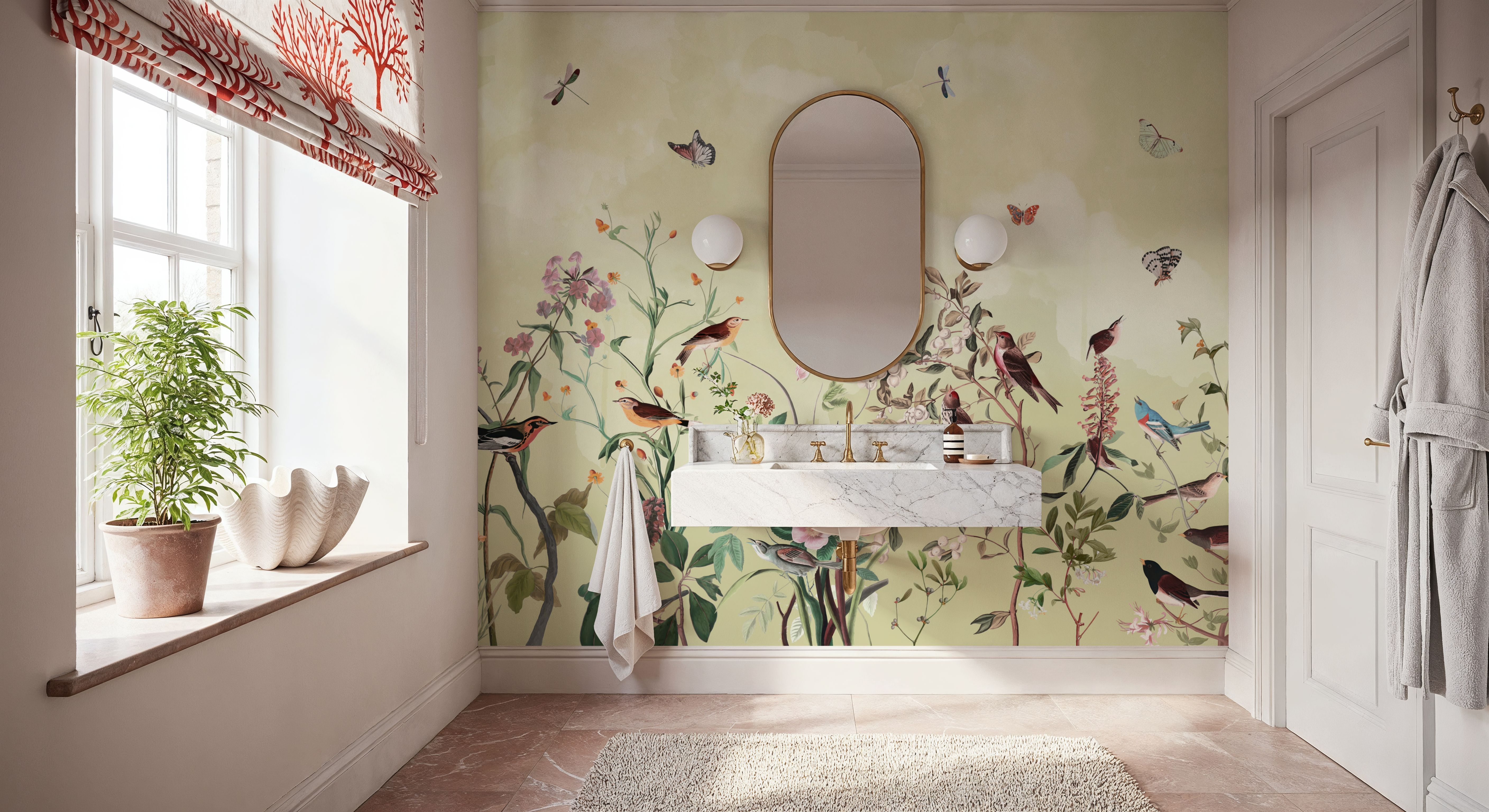 Take me to the Garden Yellow, Wallpaper