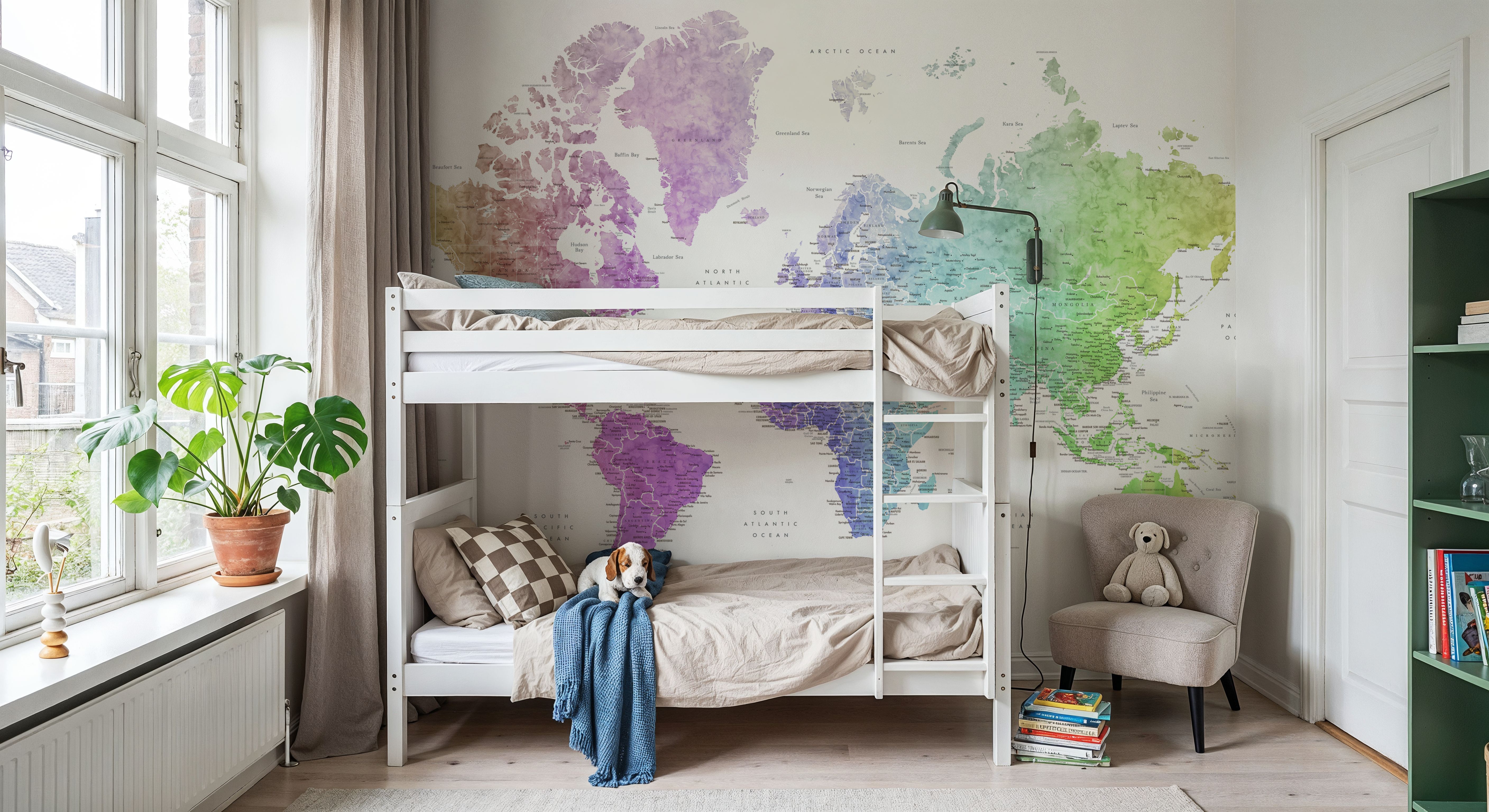 World Map Cities - Jude