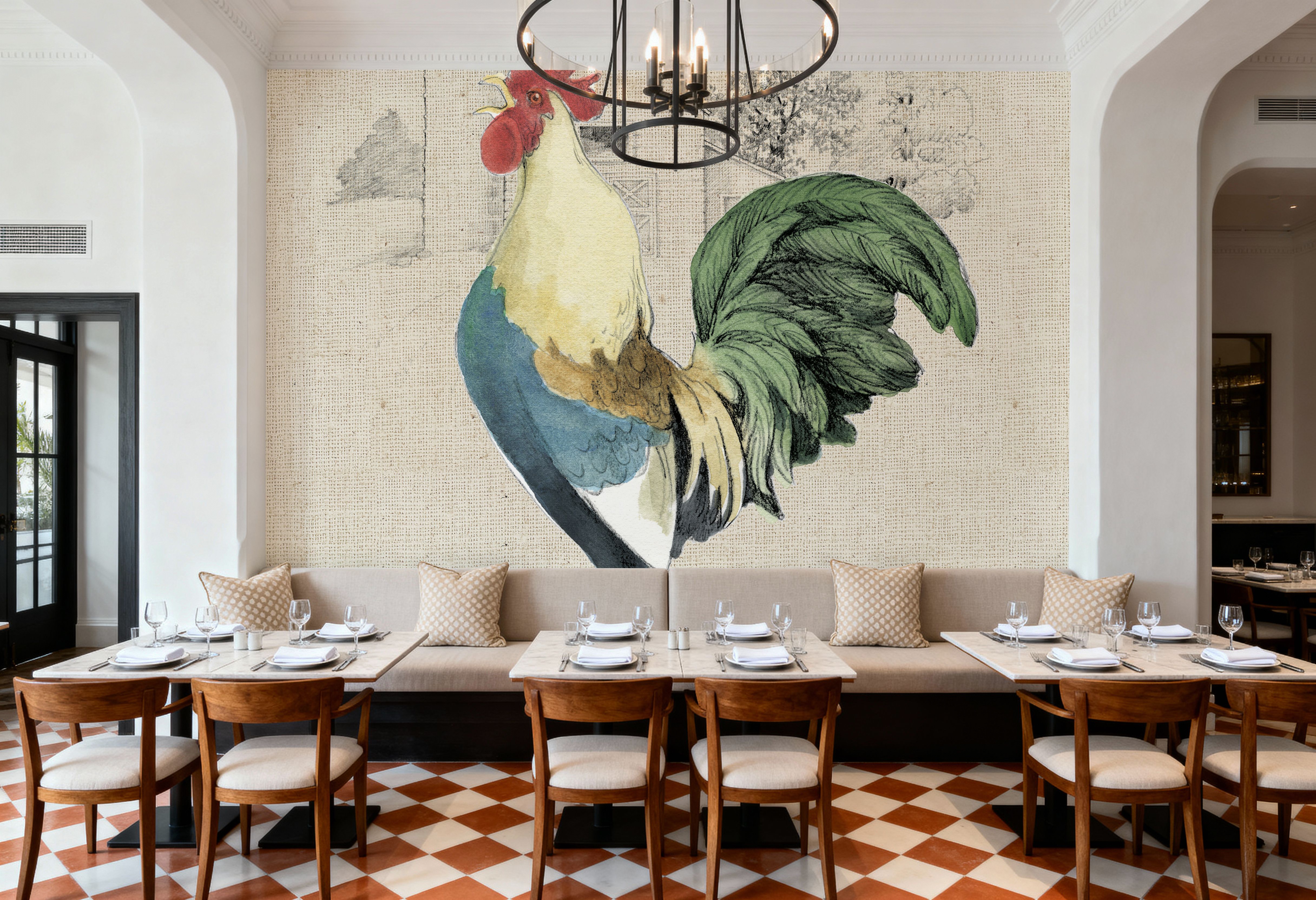 Farm To Table VI on Burlap