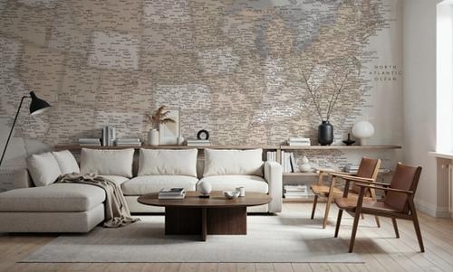 US Map Detailed - Lucille