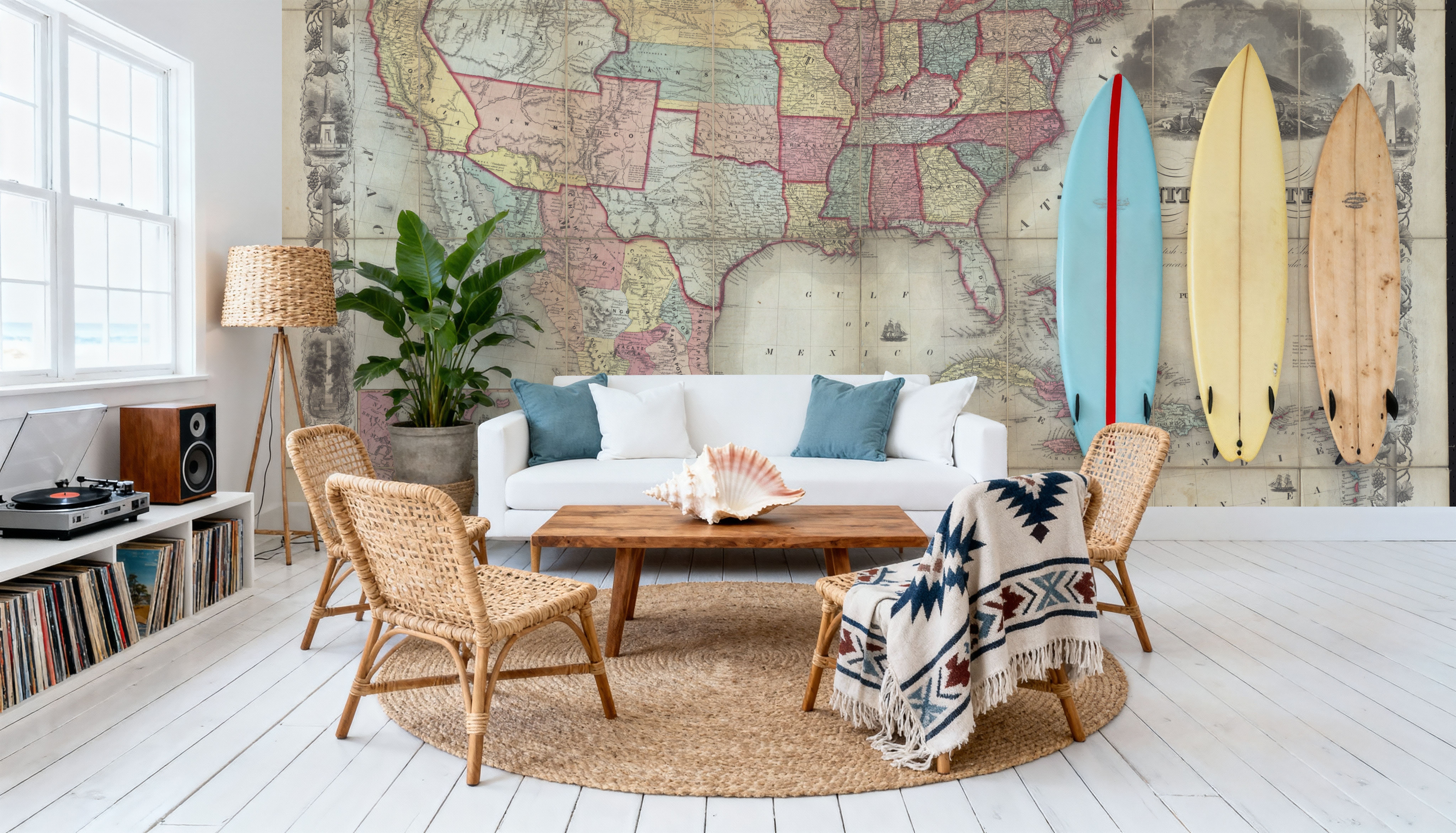 Colton's Unites States Map 1857