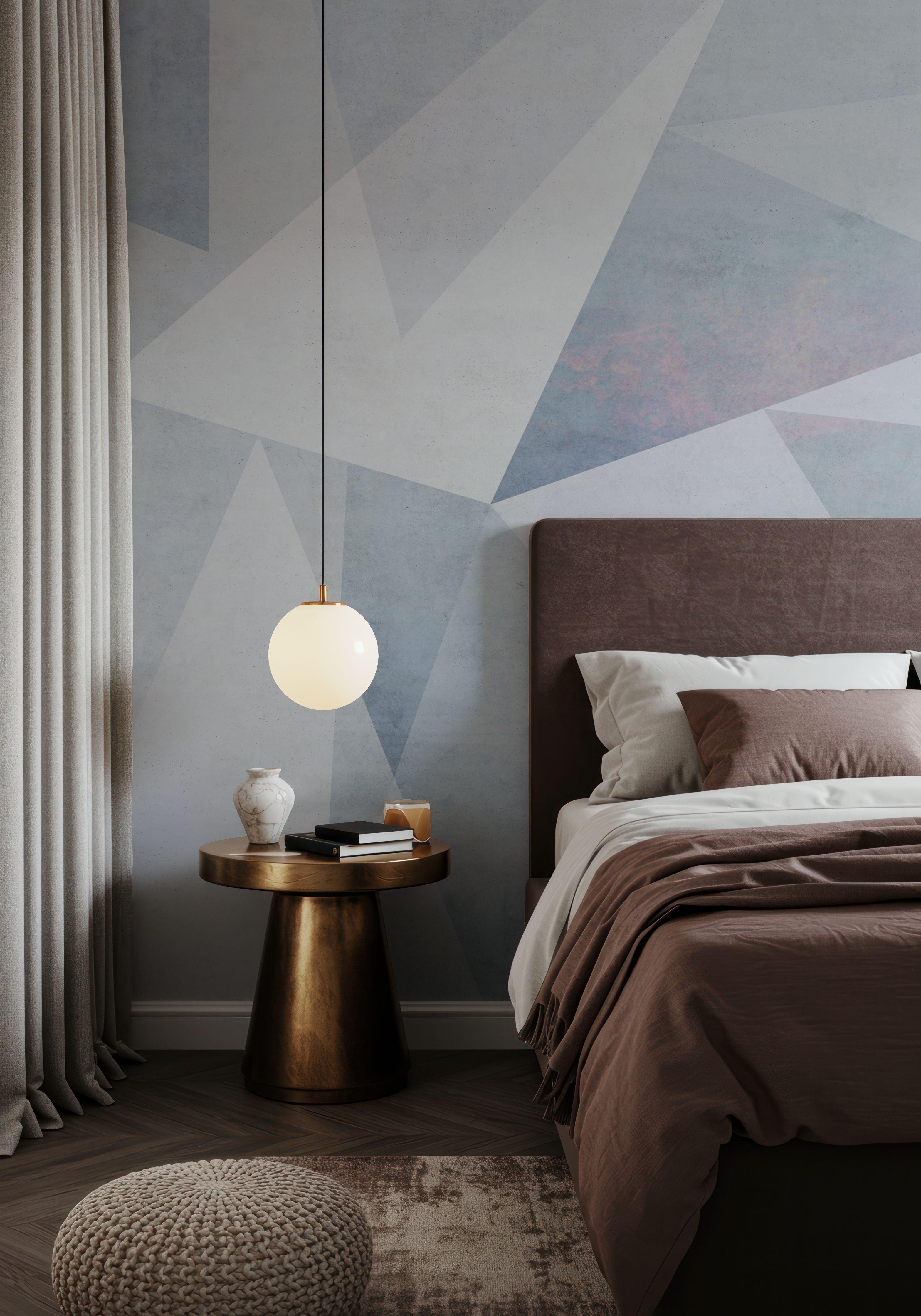 Pastel Concrete Wall