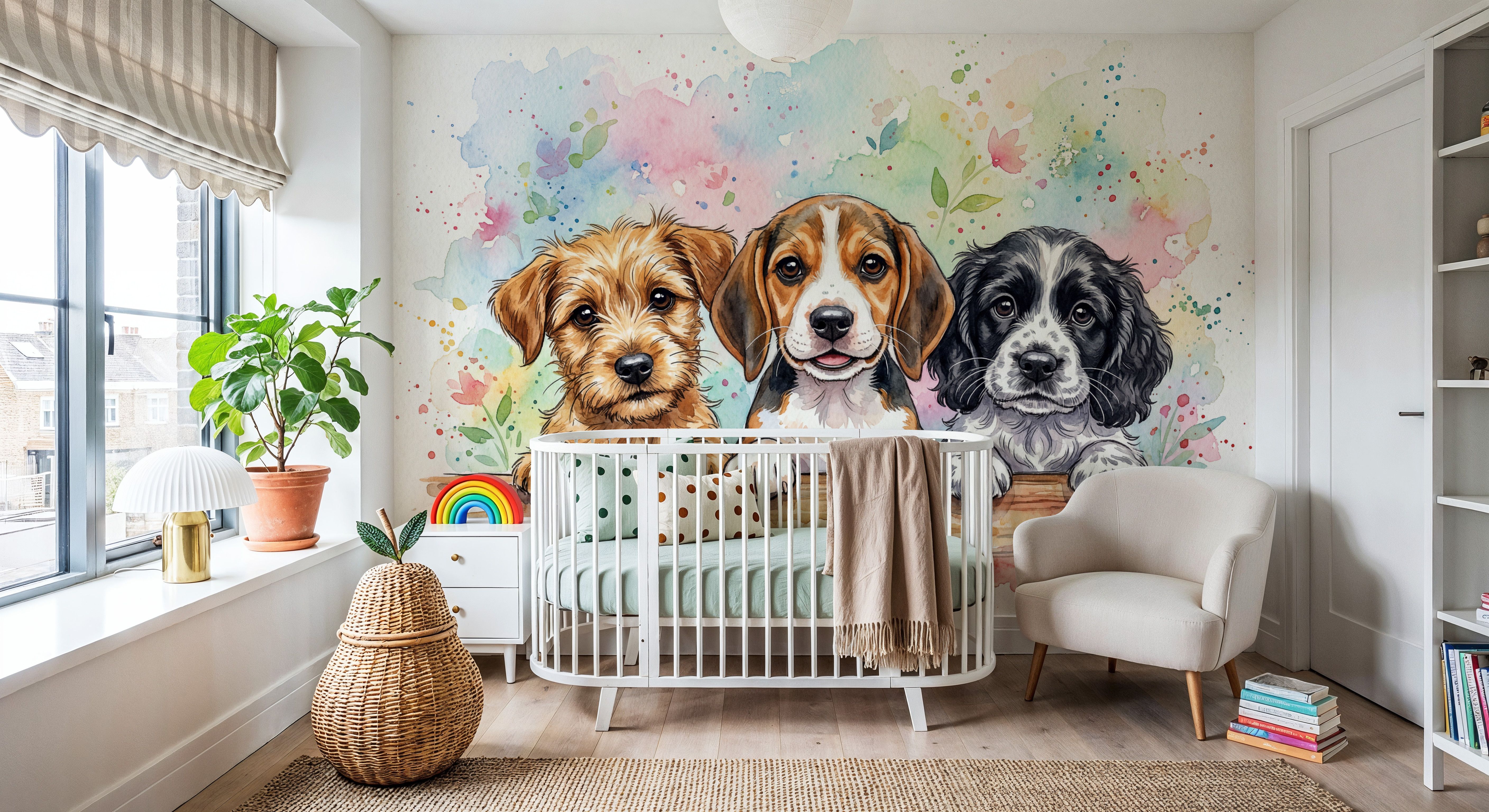Puppies - Cute Baby Animals Series, Wallpaper
