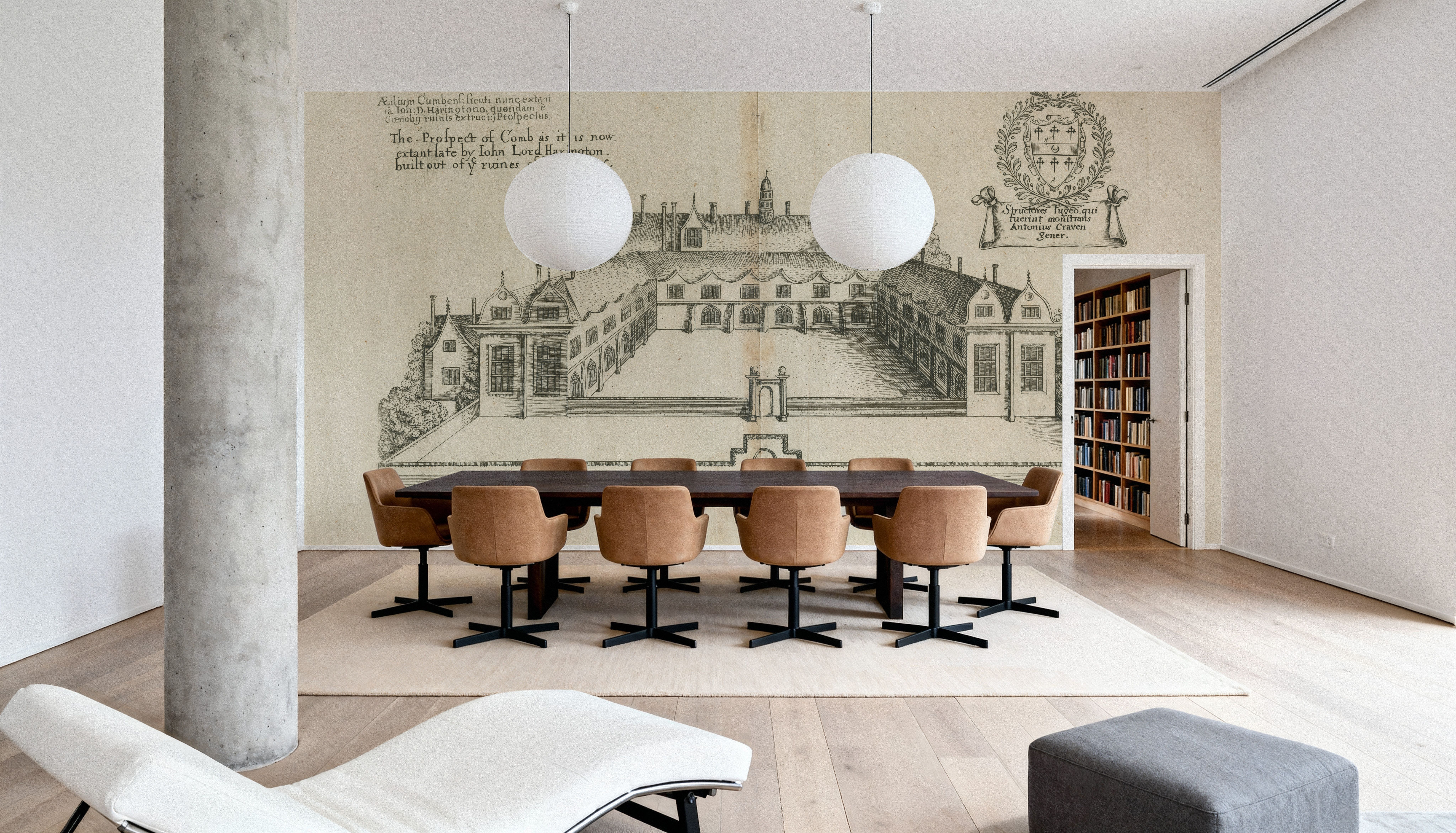 Estate Layout, Wallpaper