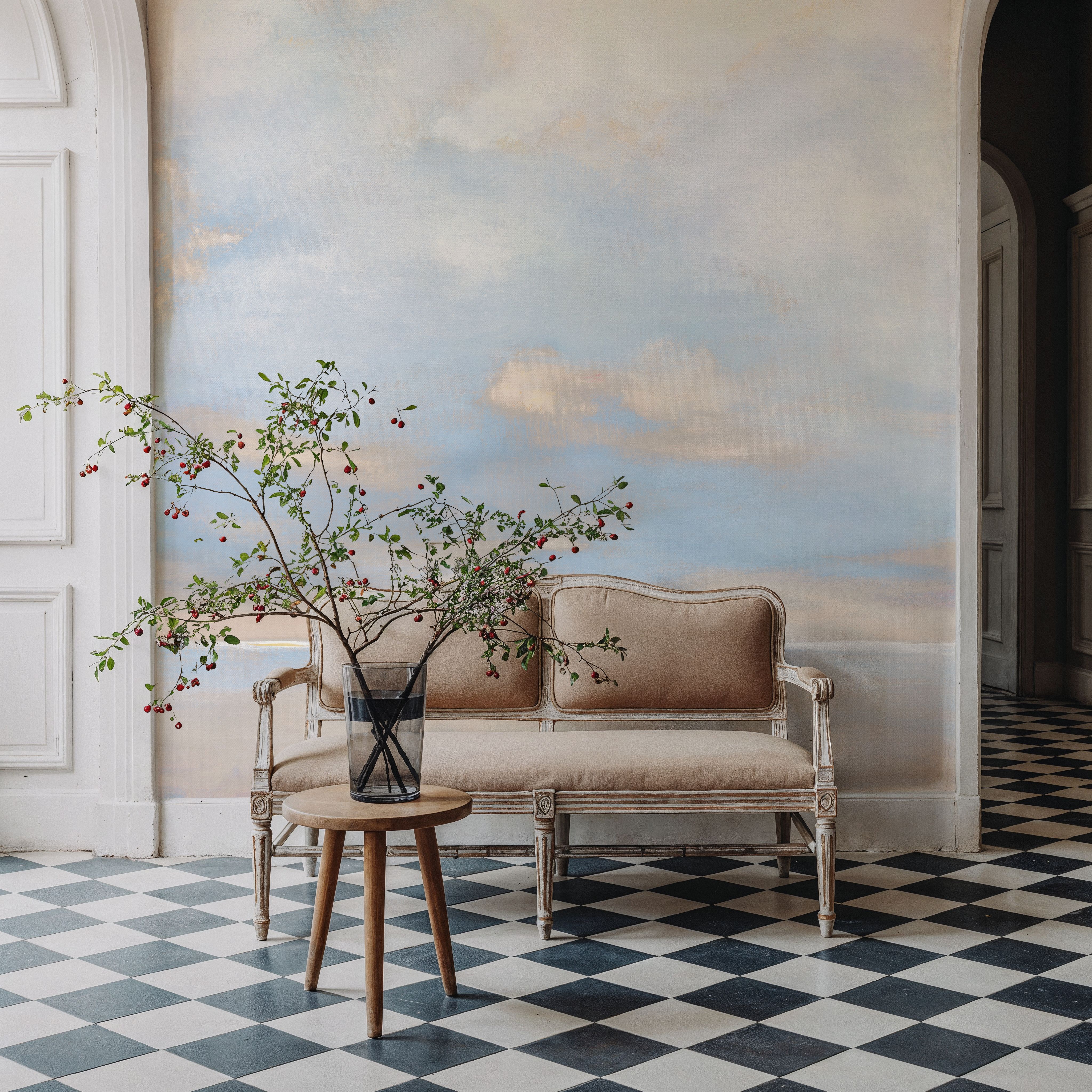 Glint on the Horizon on Canvas