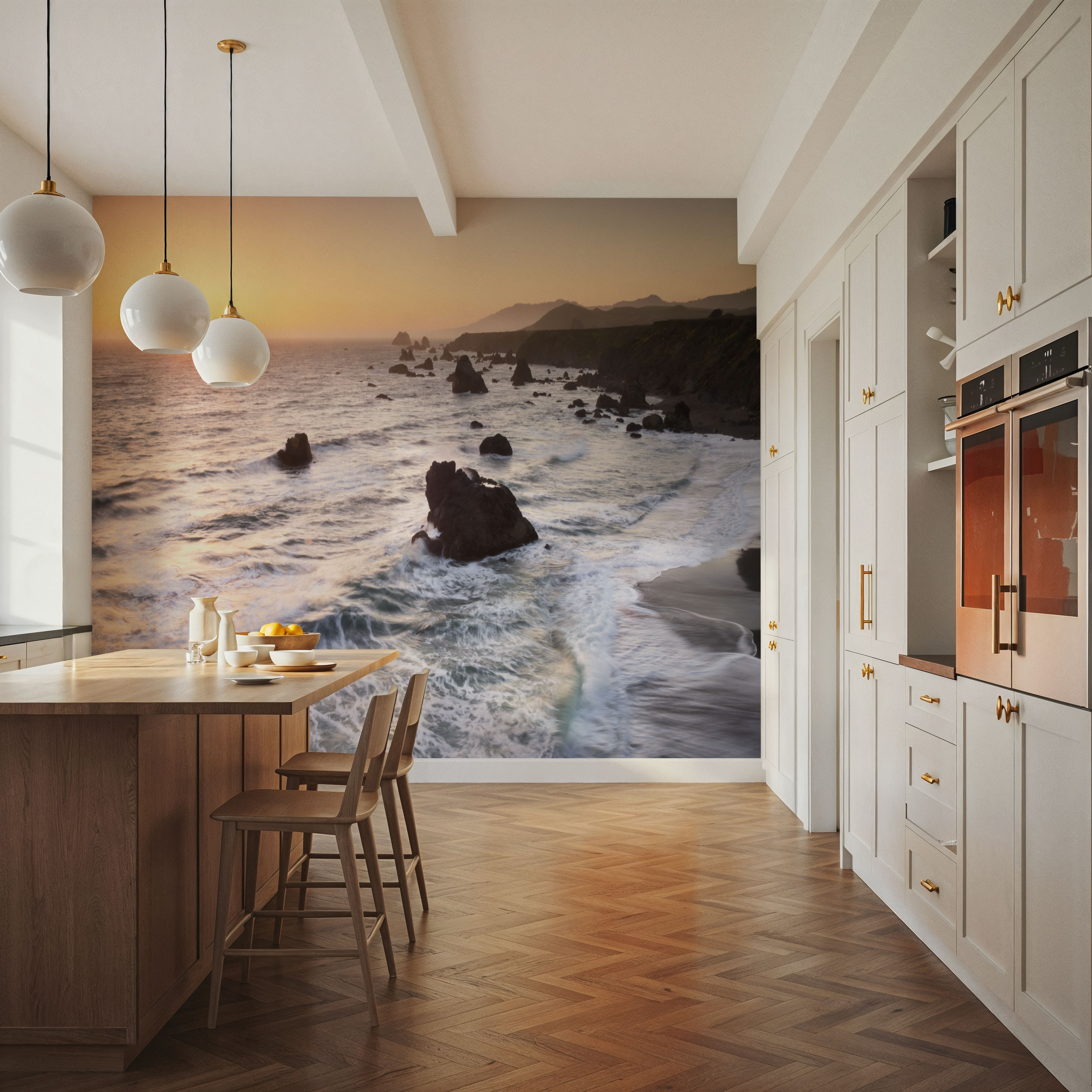 Sonoma Coast Sunset Square