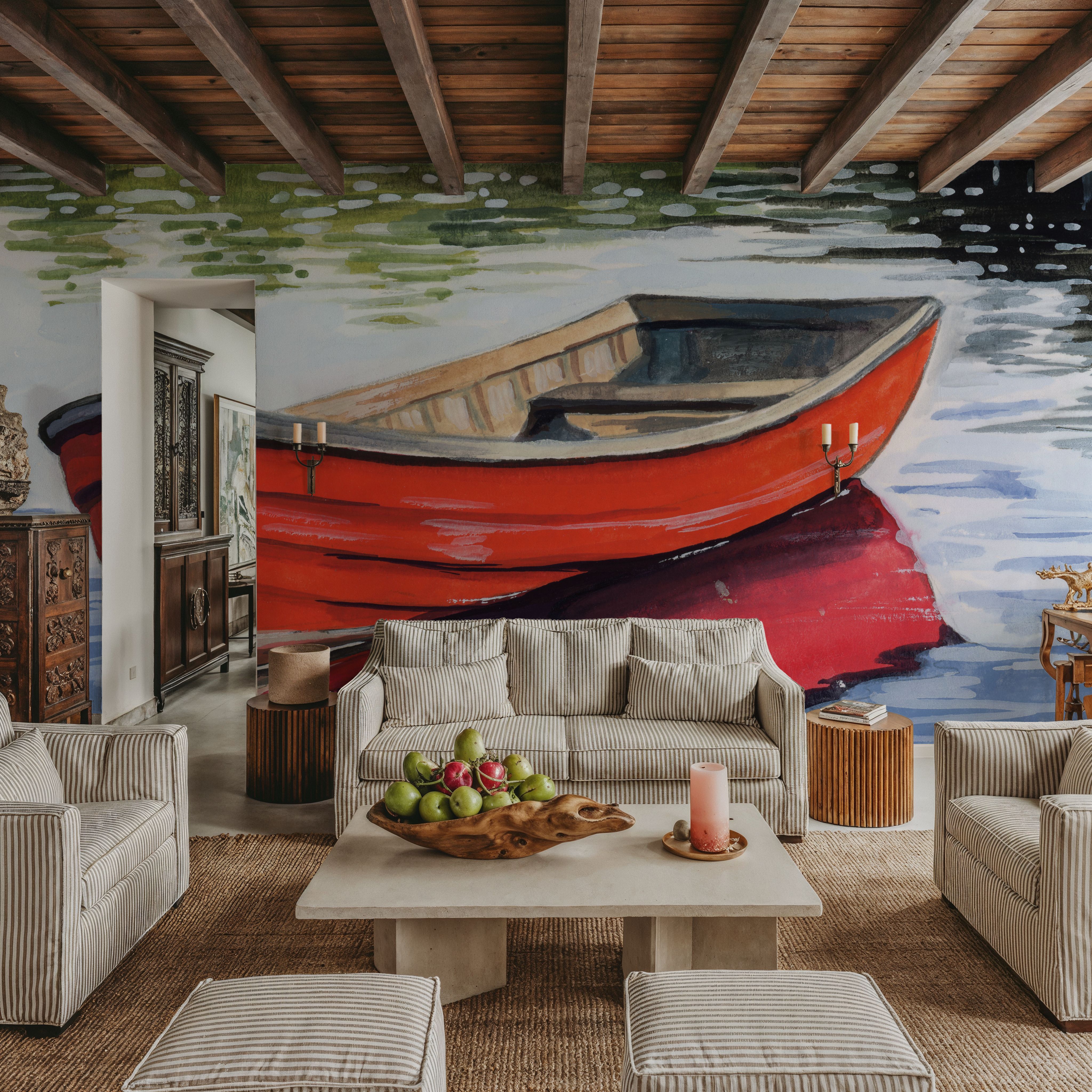 Fishing Boat on Still Water