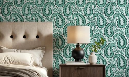 Botanical Paisley, Turqouise