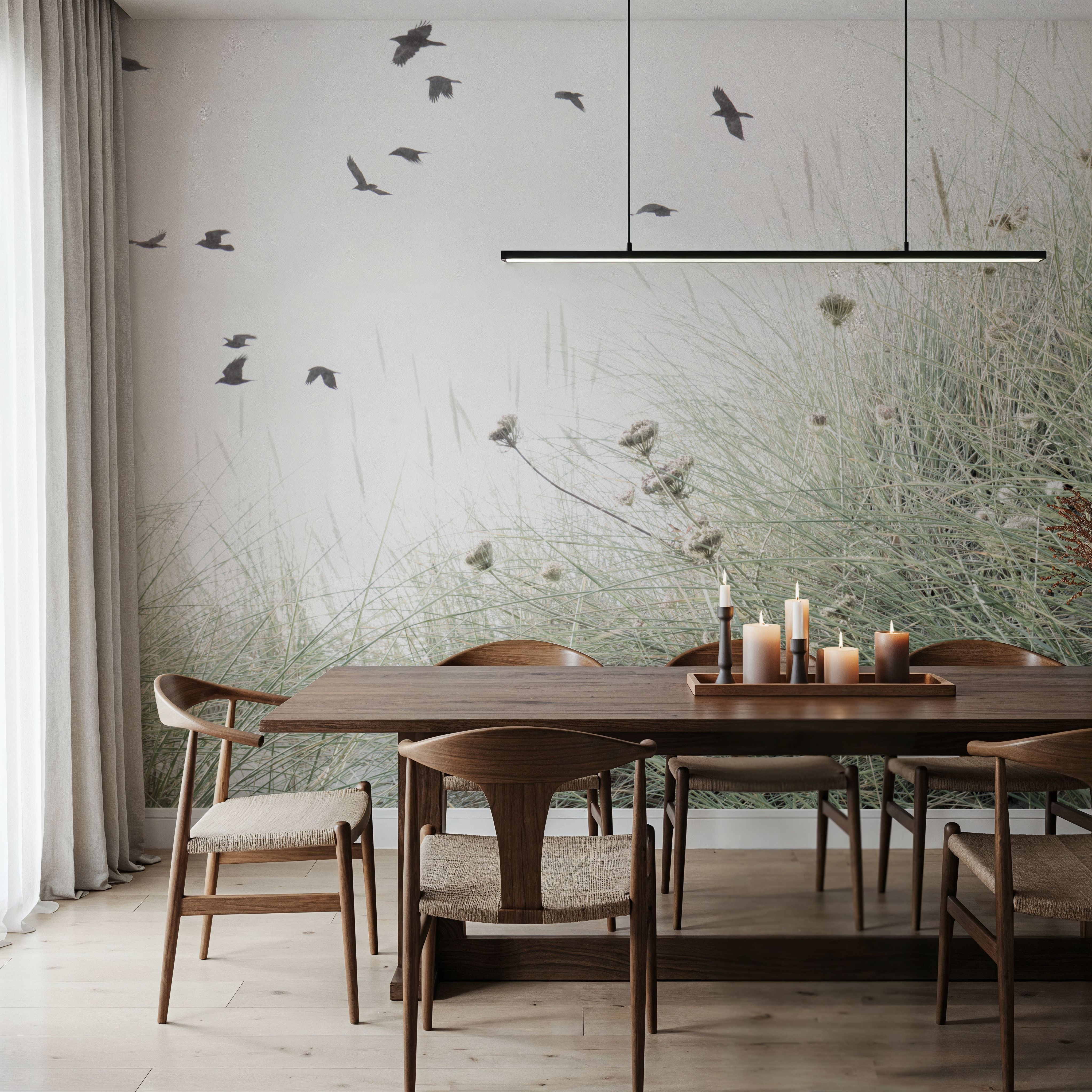 Birds Flying South
