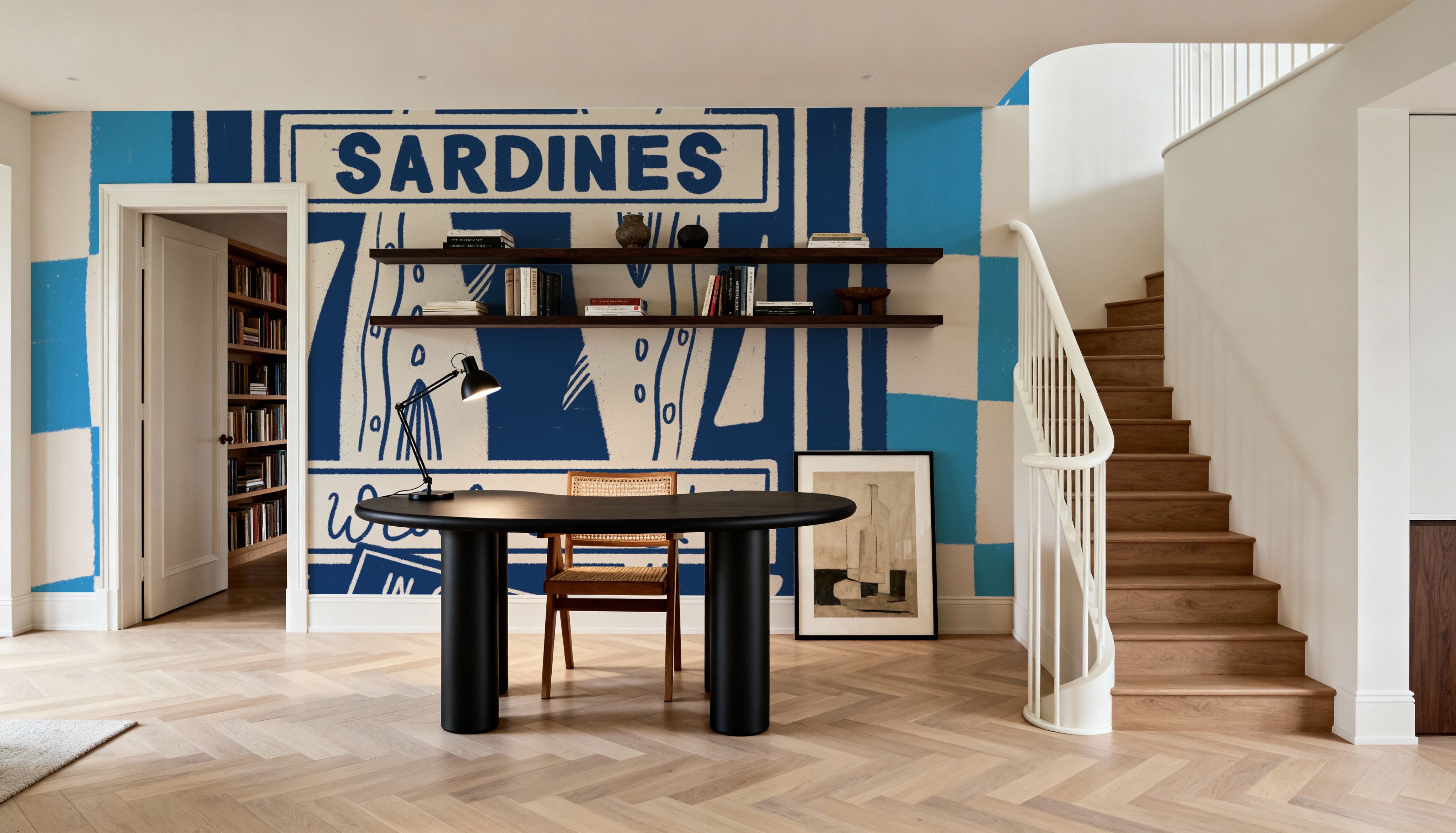 Fun Sardines I Blue