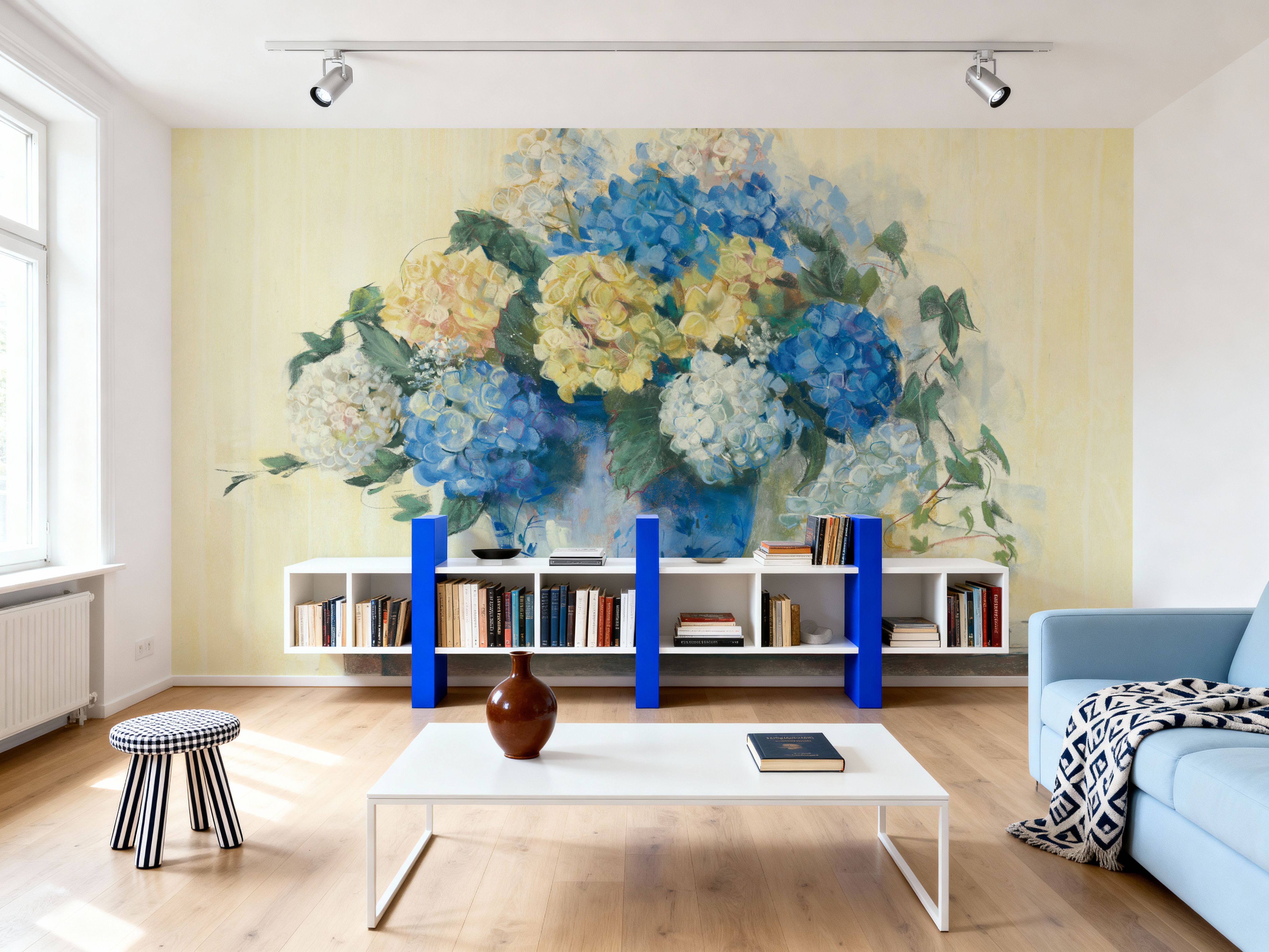 Blue Hydrangea