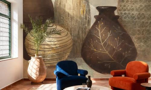 Vessel Still Life Golden I