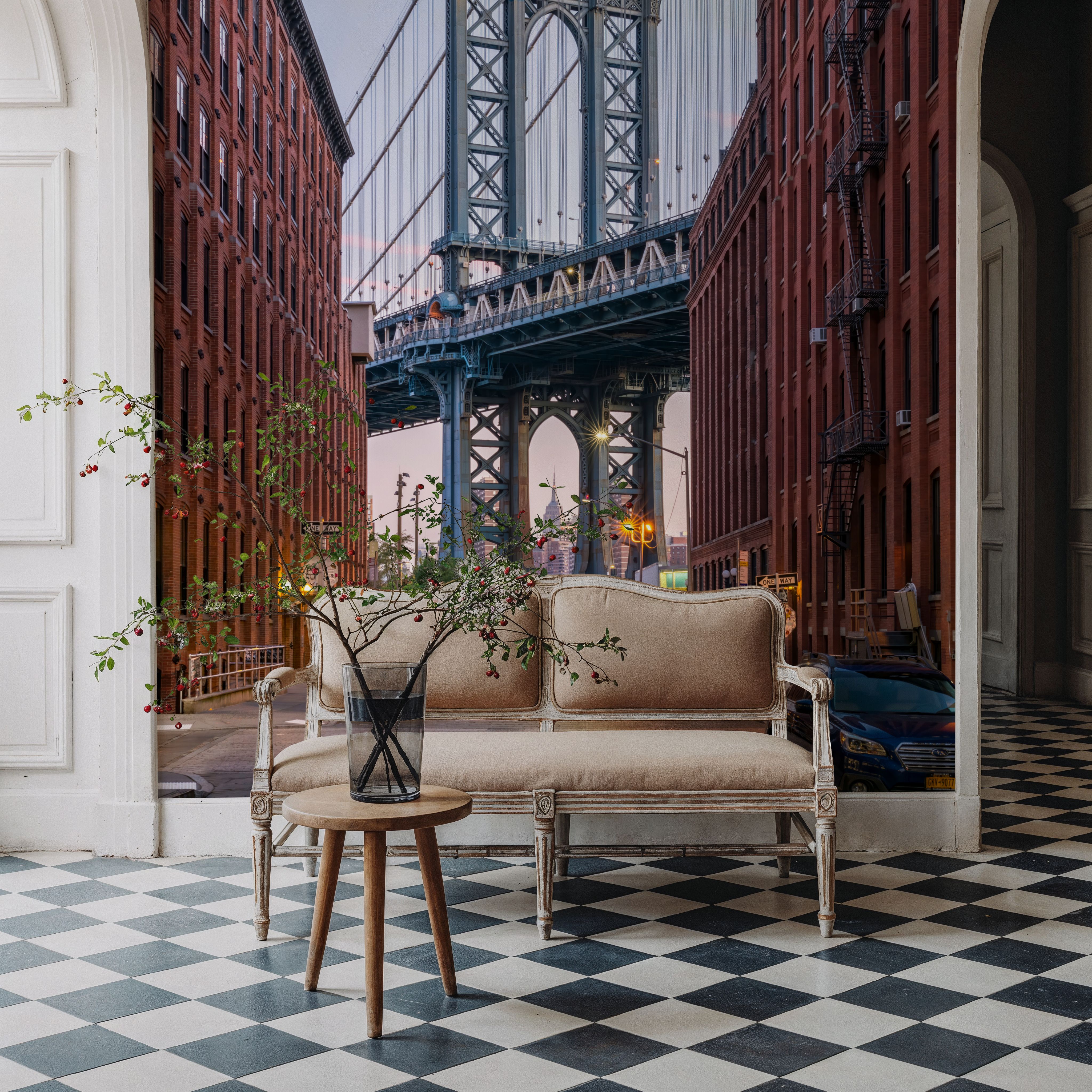 Manhattan Bridge from Dumbo Close