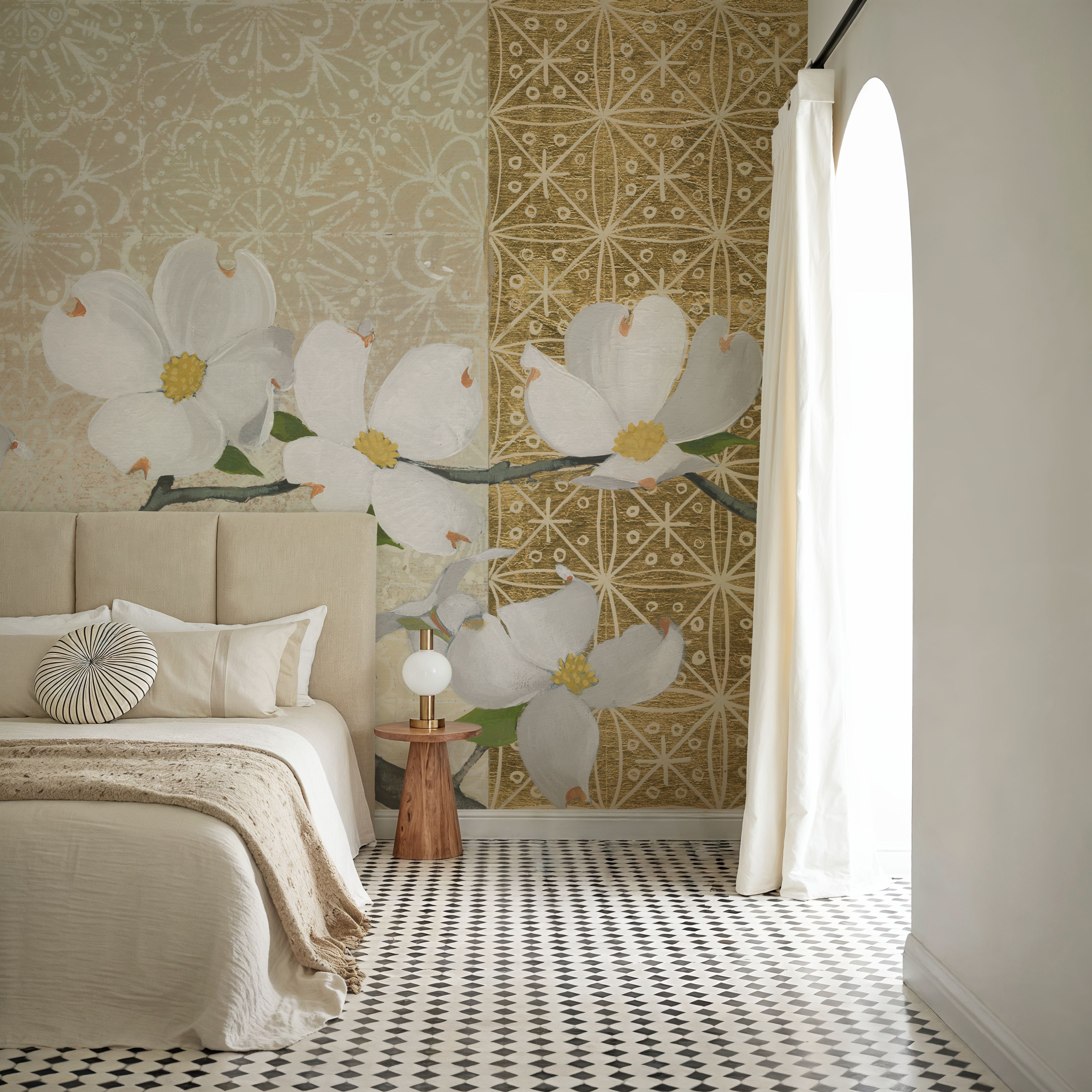 Dogwood on Gold