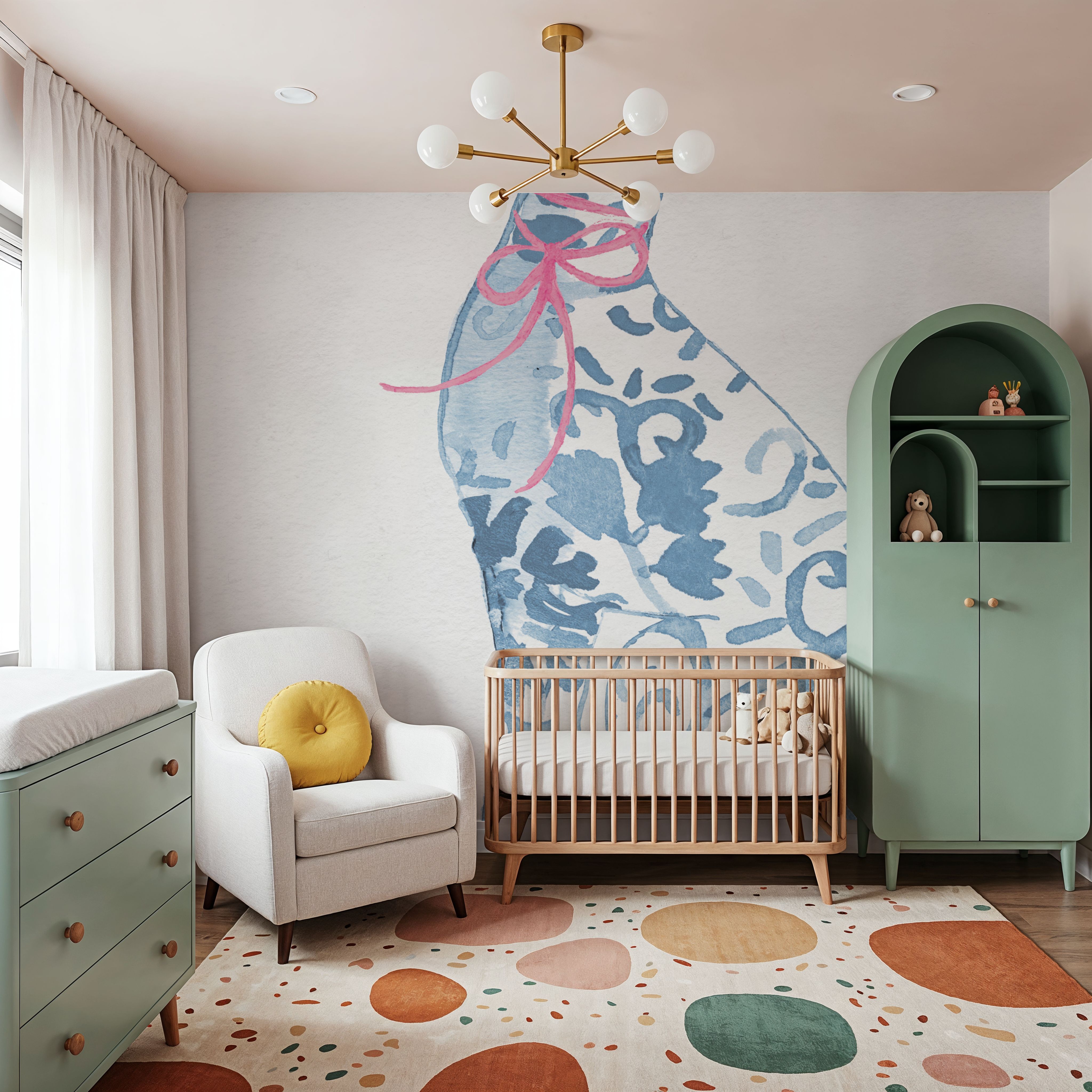 Chinoiserie Dogs III