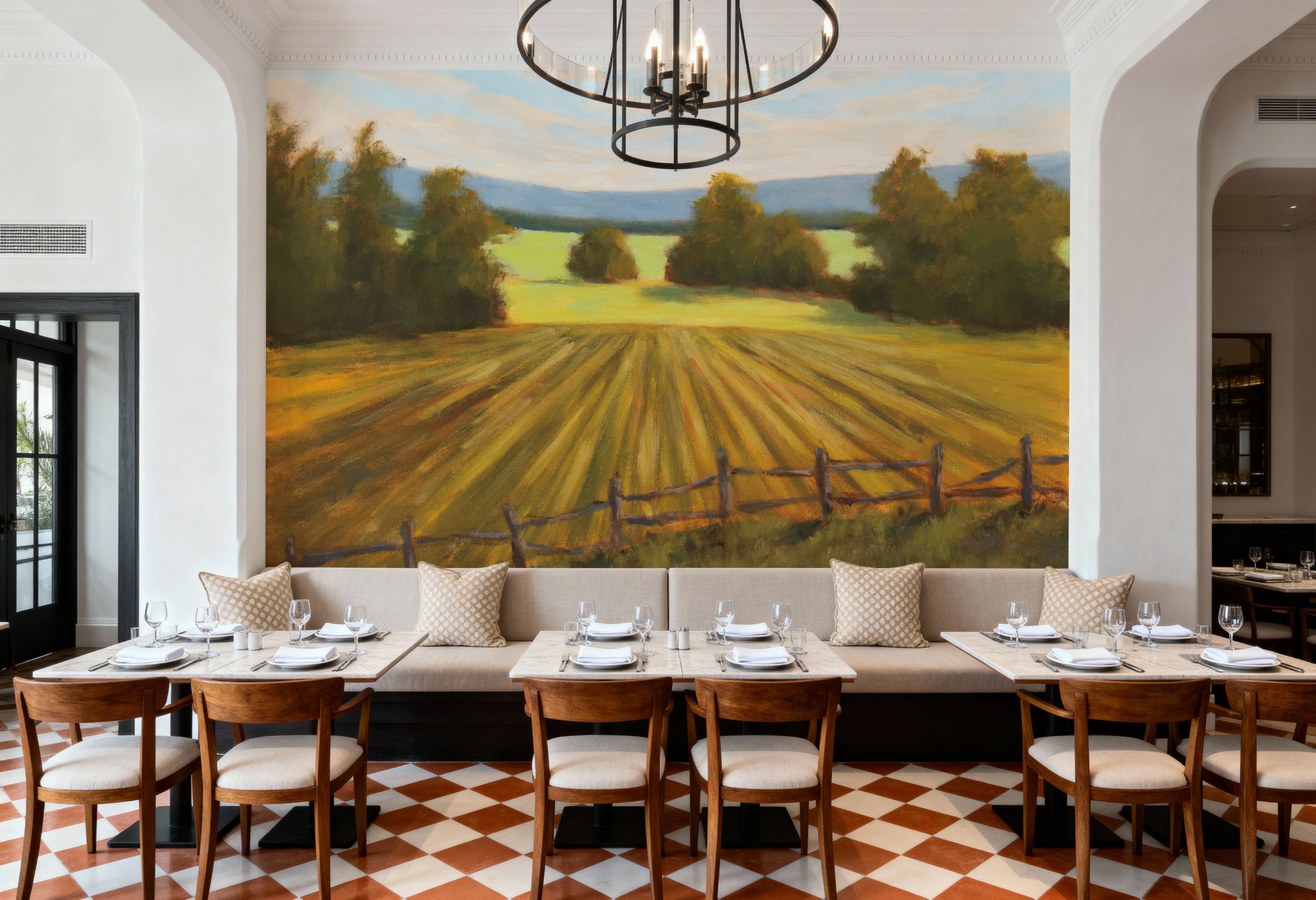 Country Fields, Wallpaper