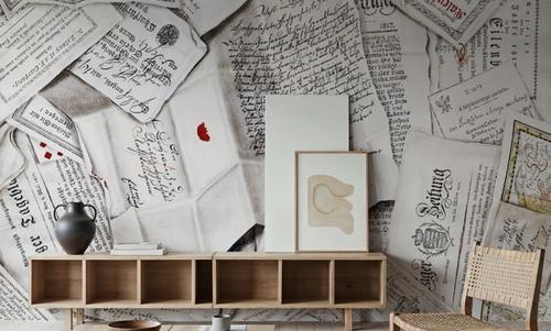 Trompe L'Oeil Handwritten Letter