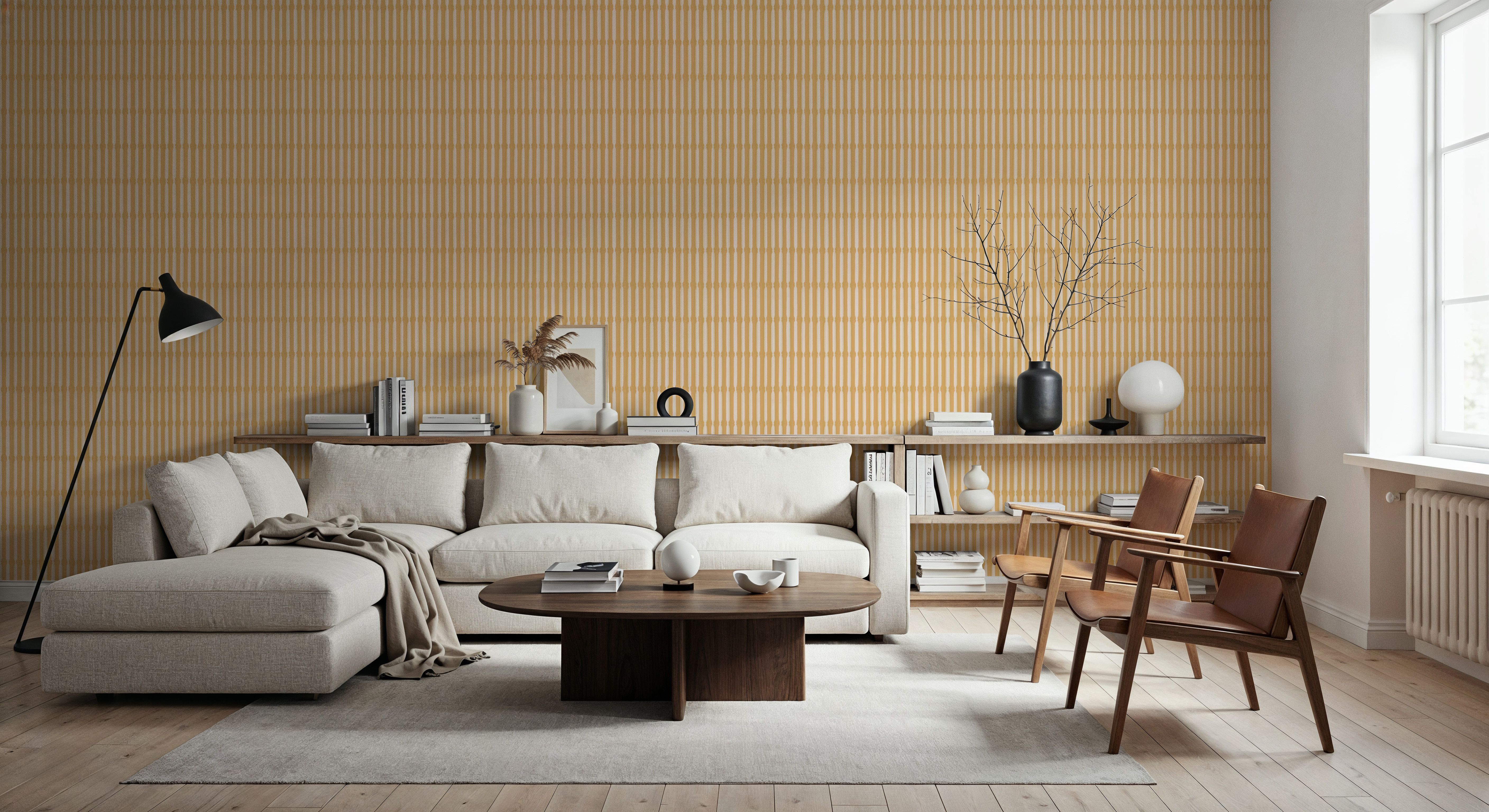 Bamboo Stripes, Sunflower