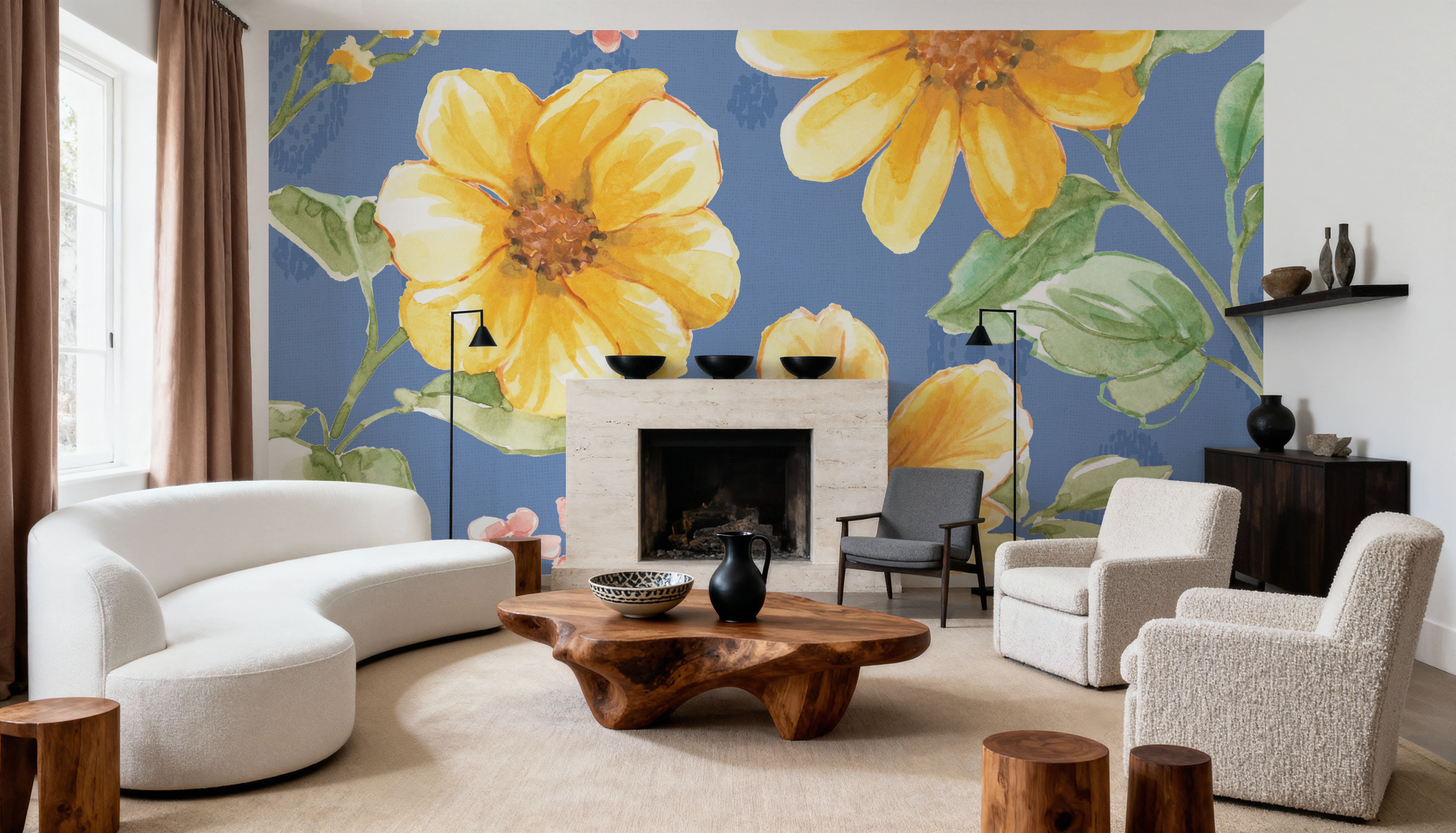 Sweet Garden V, Papel pintado