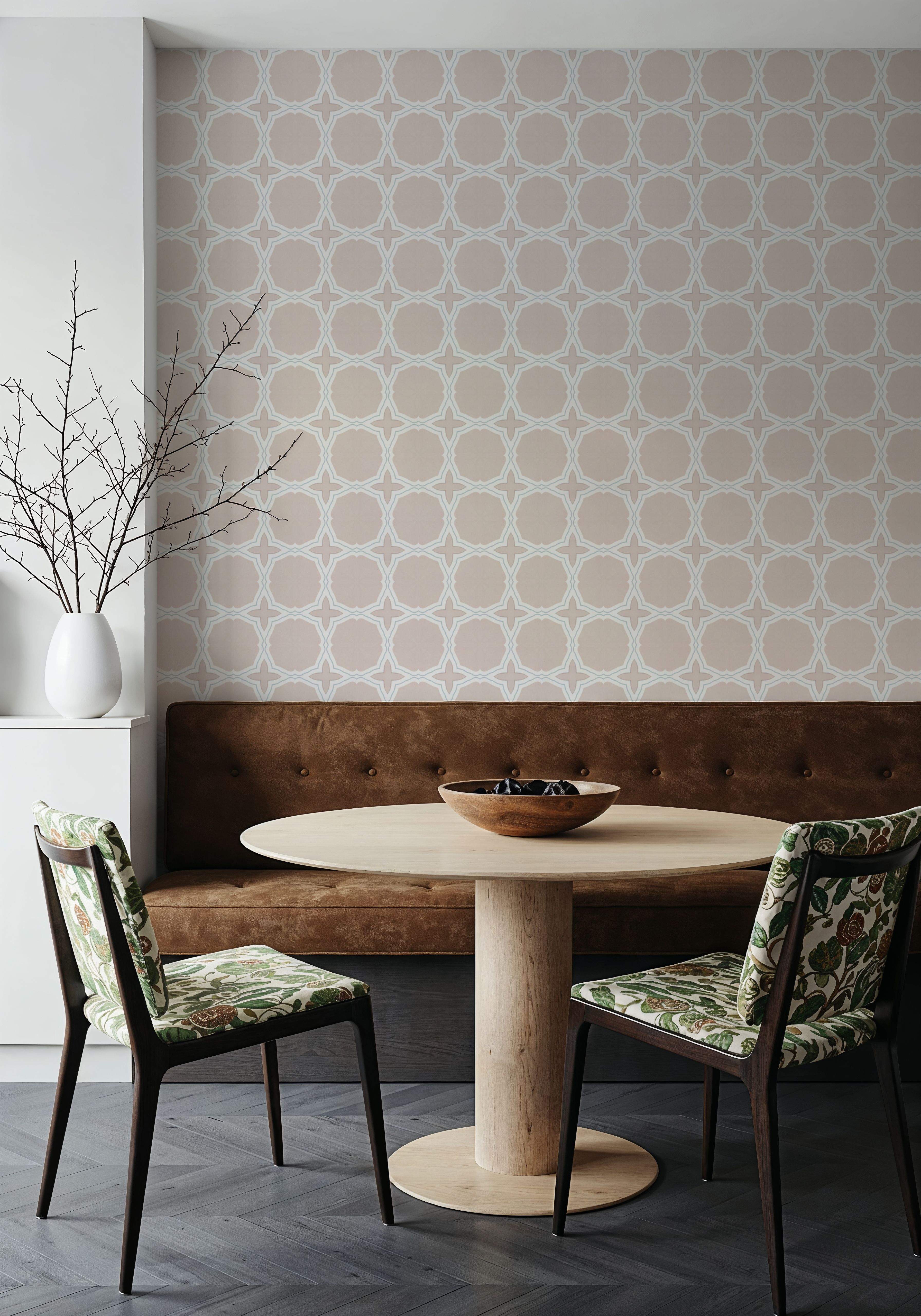 Zelij Mirrored Stars, Wallpaper