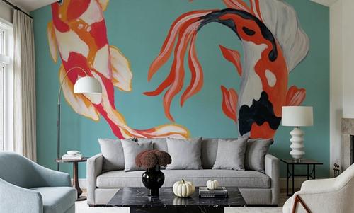 Colorful Koi V