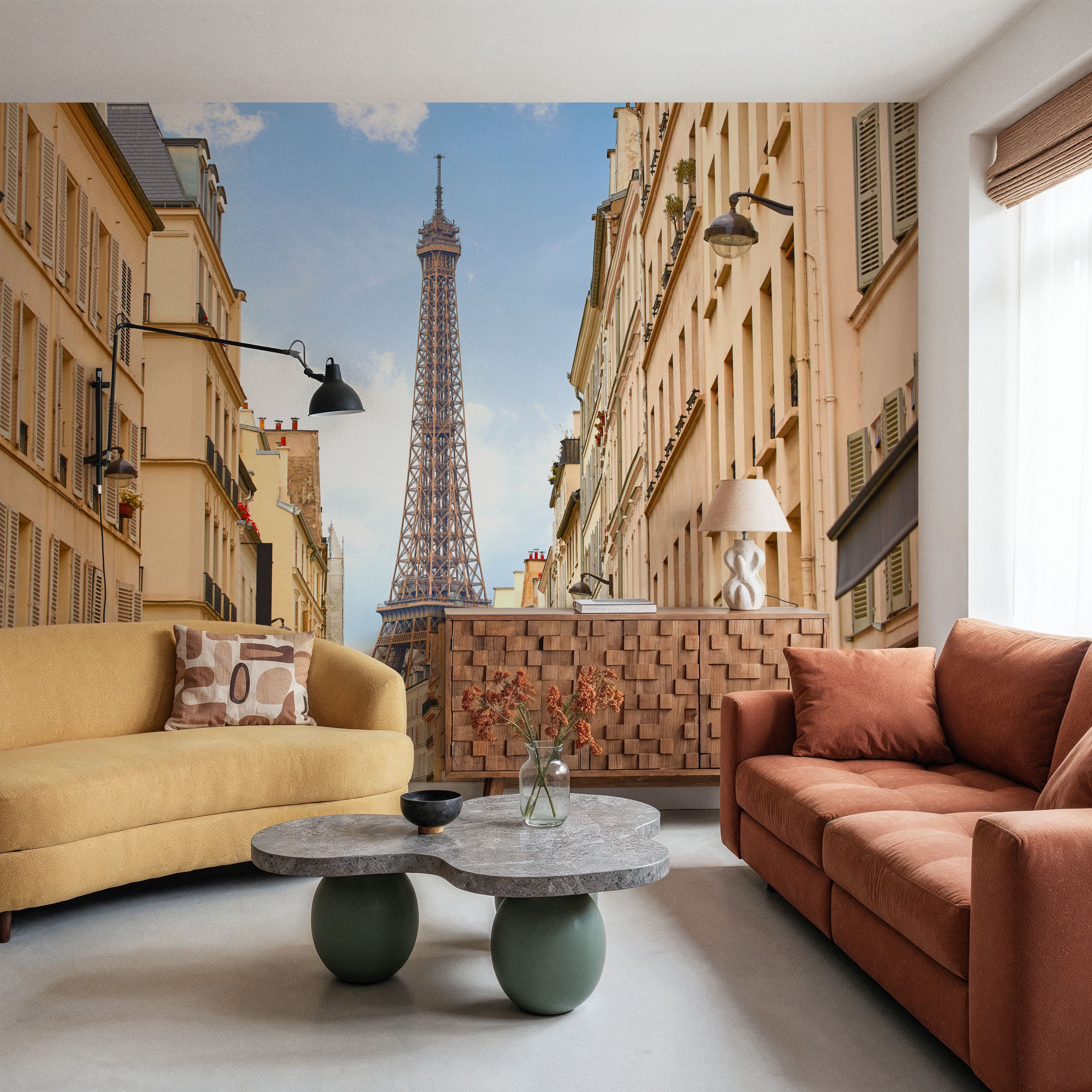 Eiffel Tower in Paris from Invalides